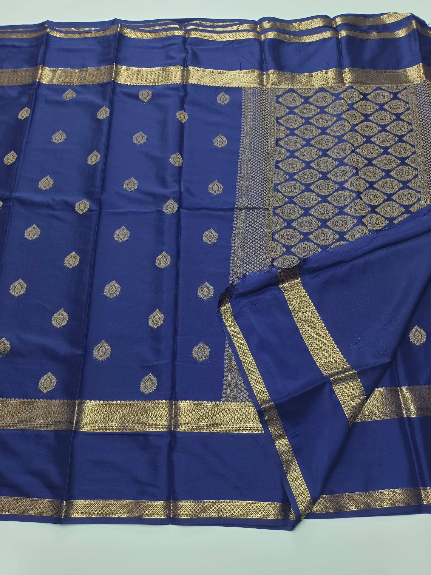SEMI CREPE SILK SAREE