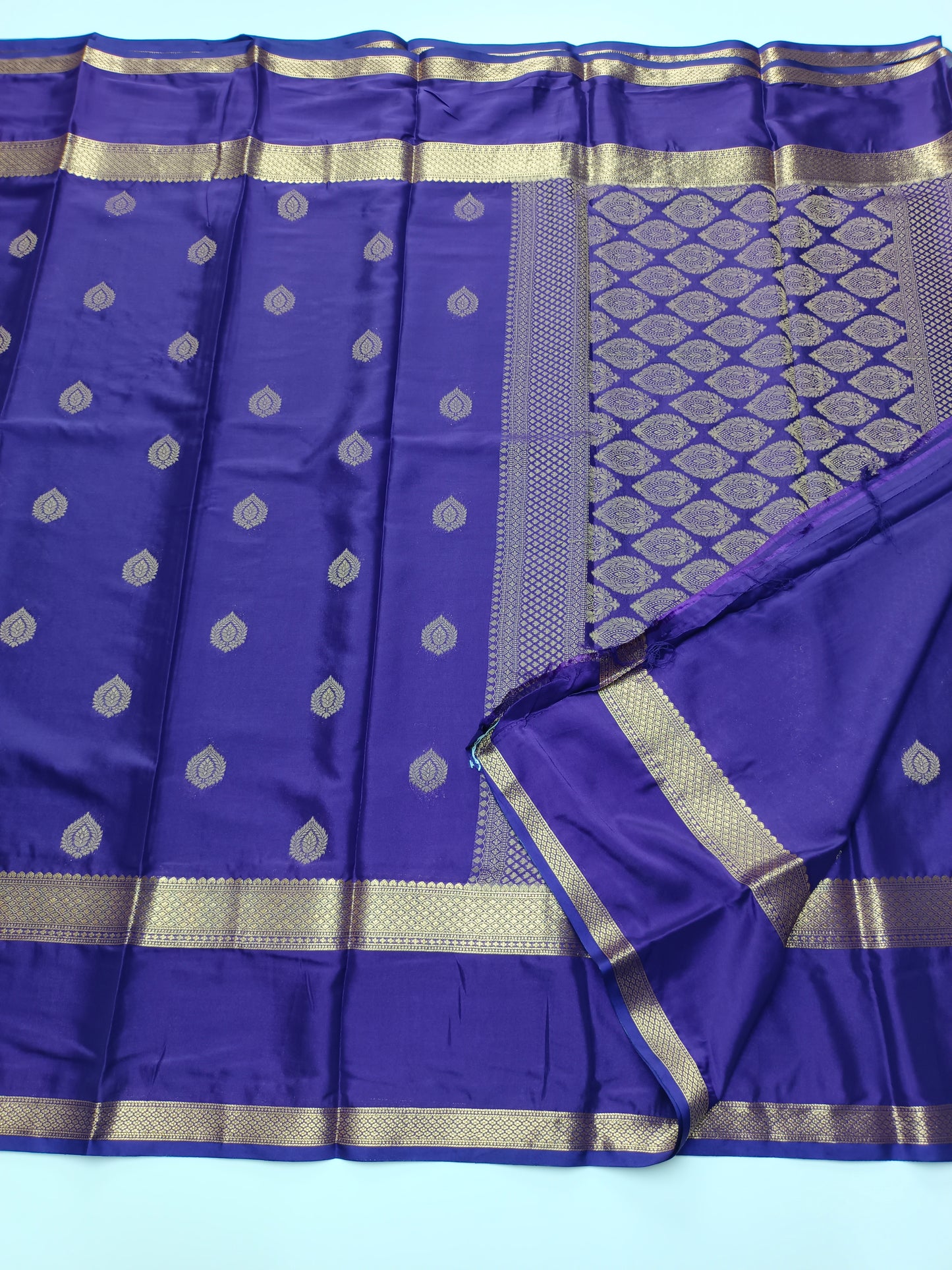 SEMI CREPE SILK SAREE