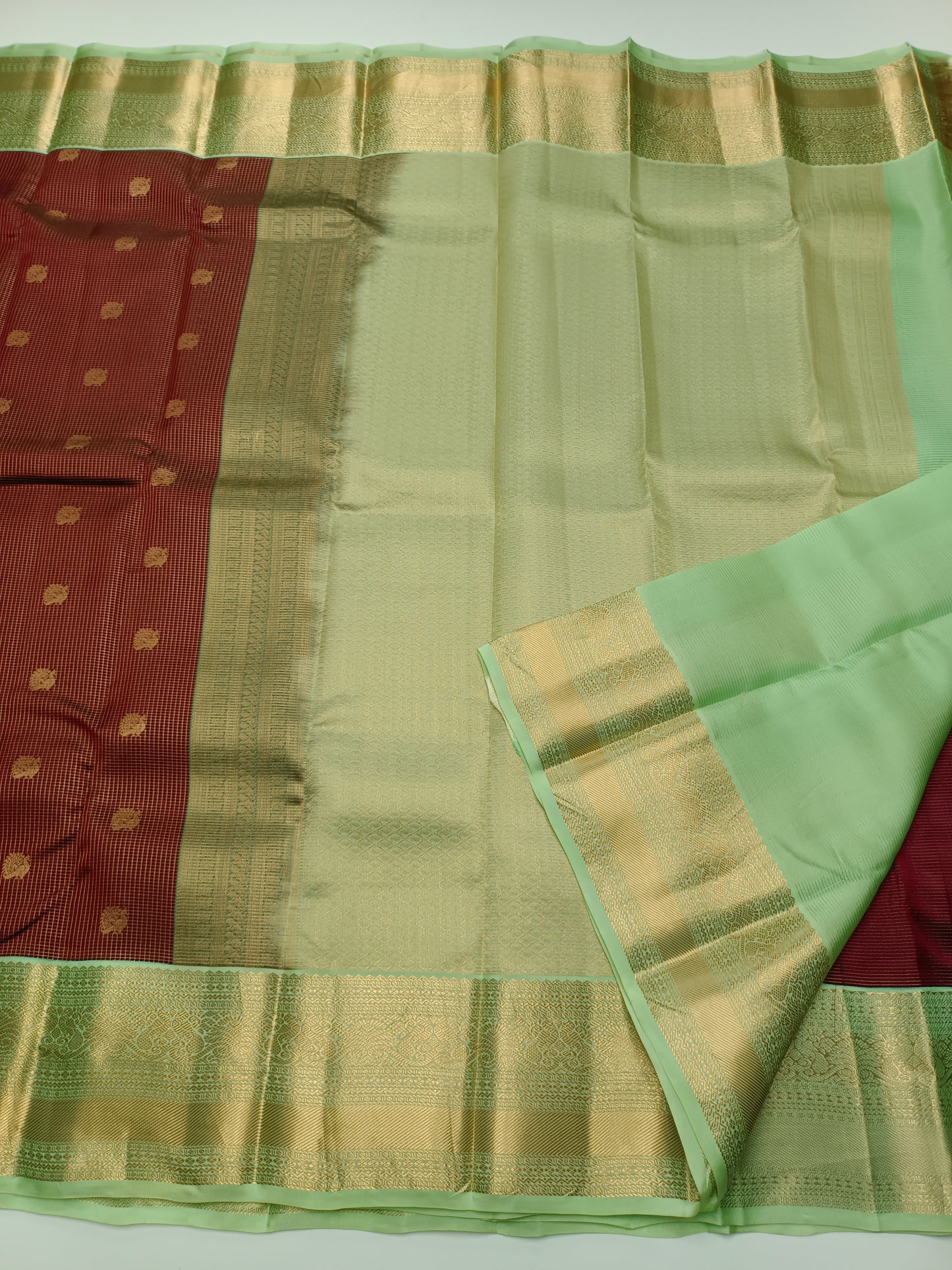 KANCHIPURAM SEMI SILK SAREE