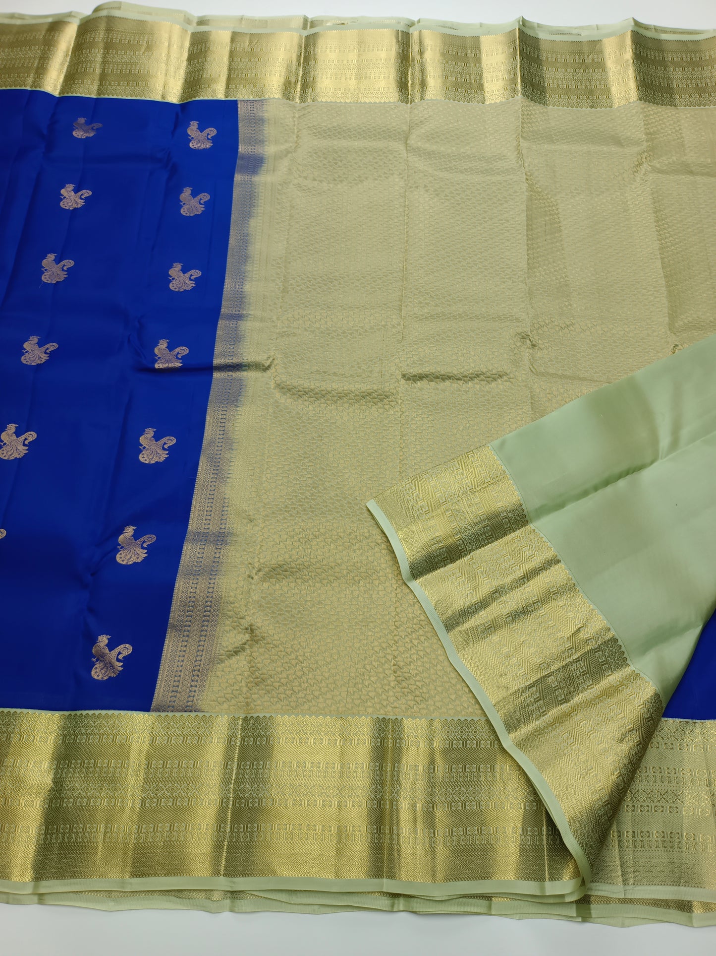 KANCHIPURAM SEMI SILK SAREE