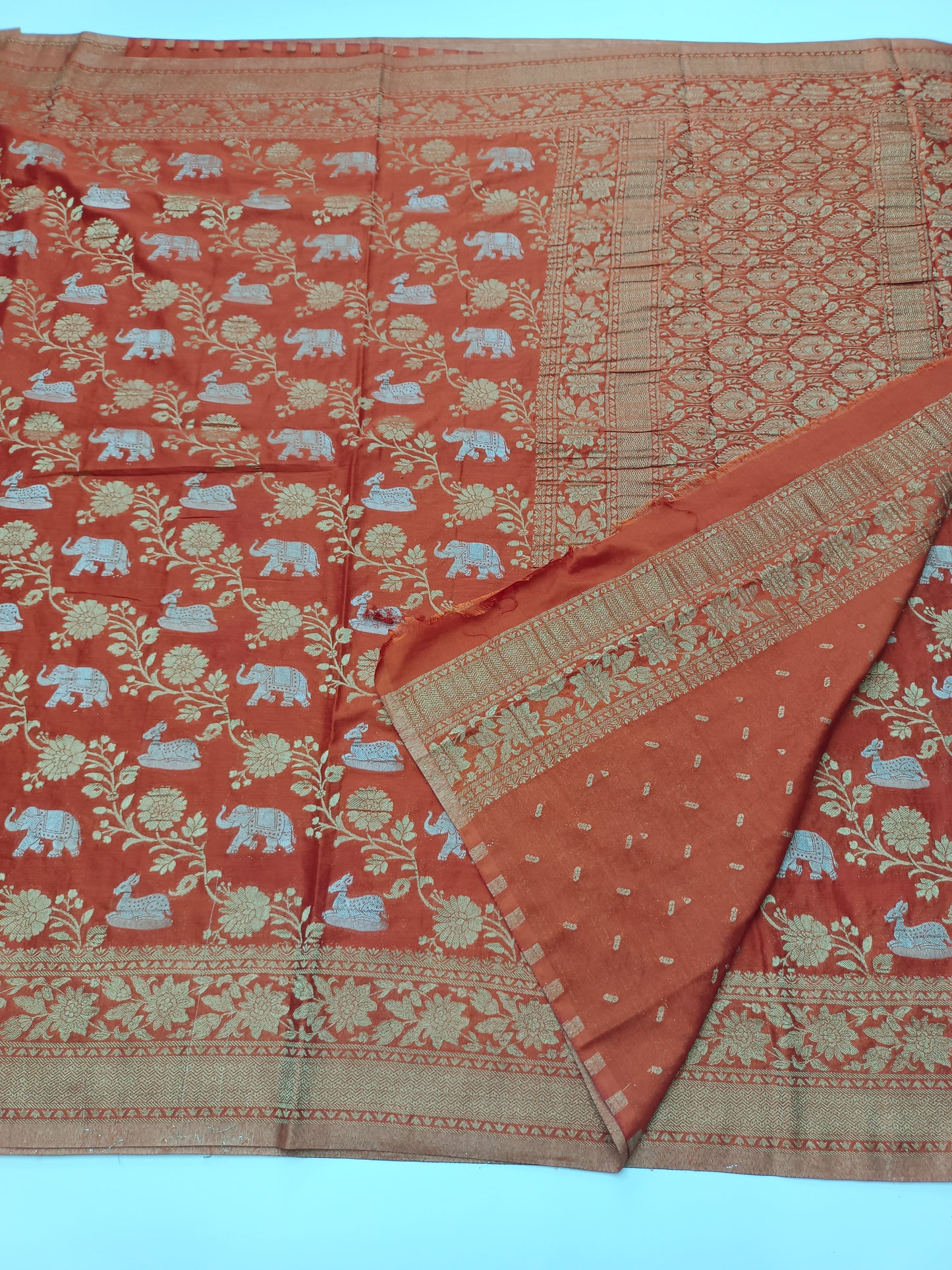 FANCY CRUSH CHIFFON SAREE