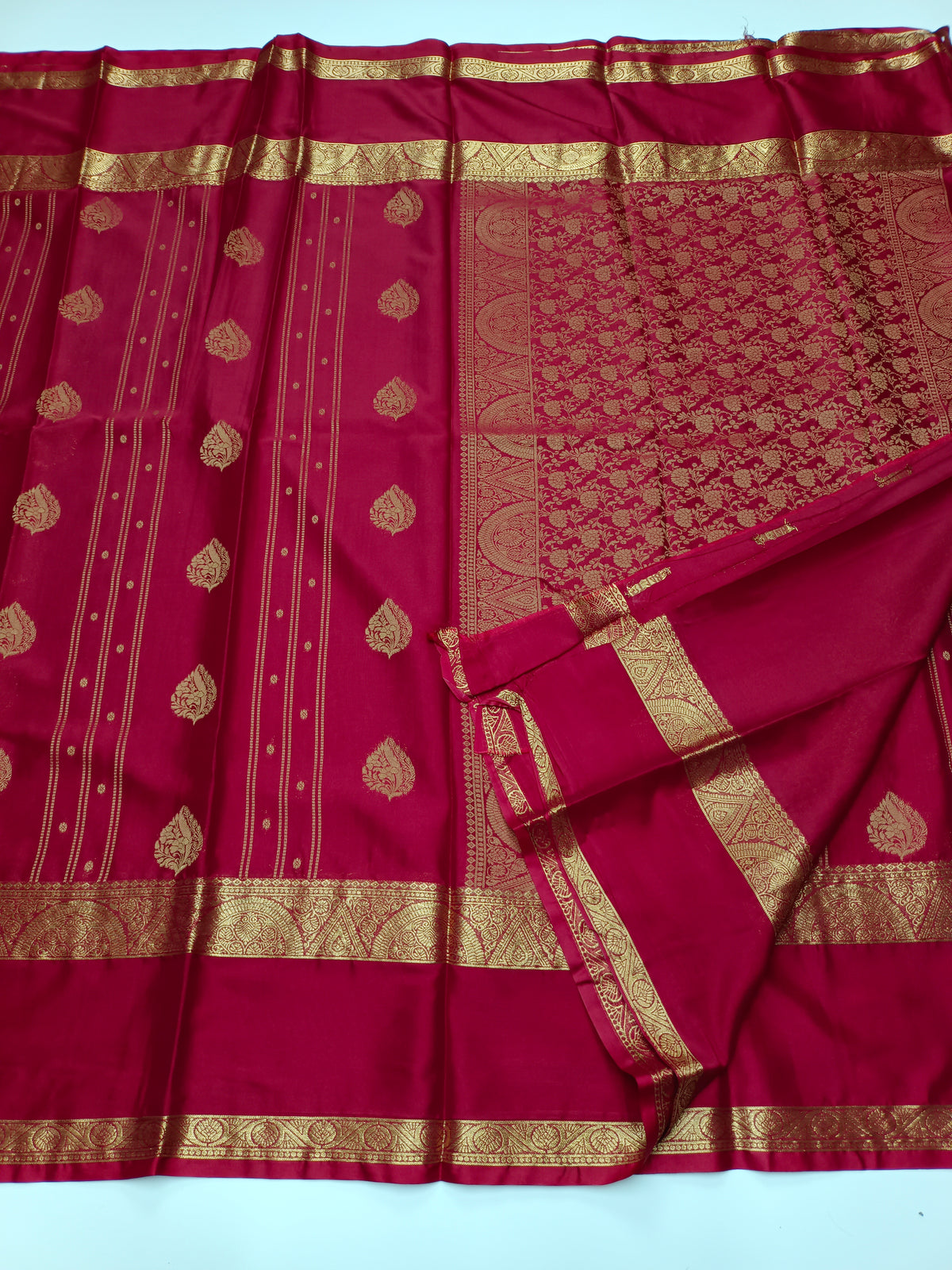 SEMI CREPE SILK SAREE