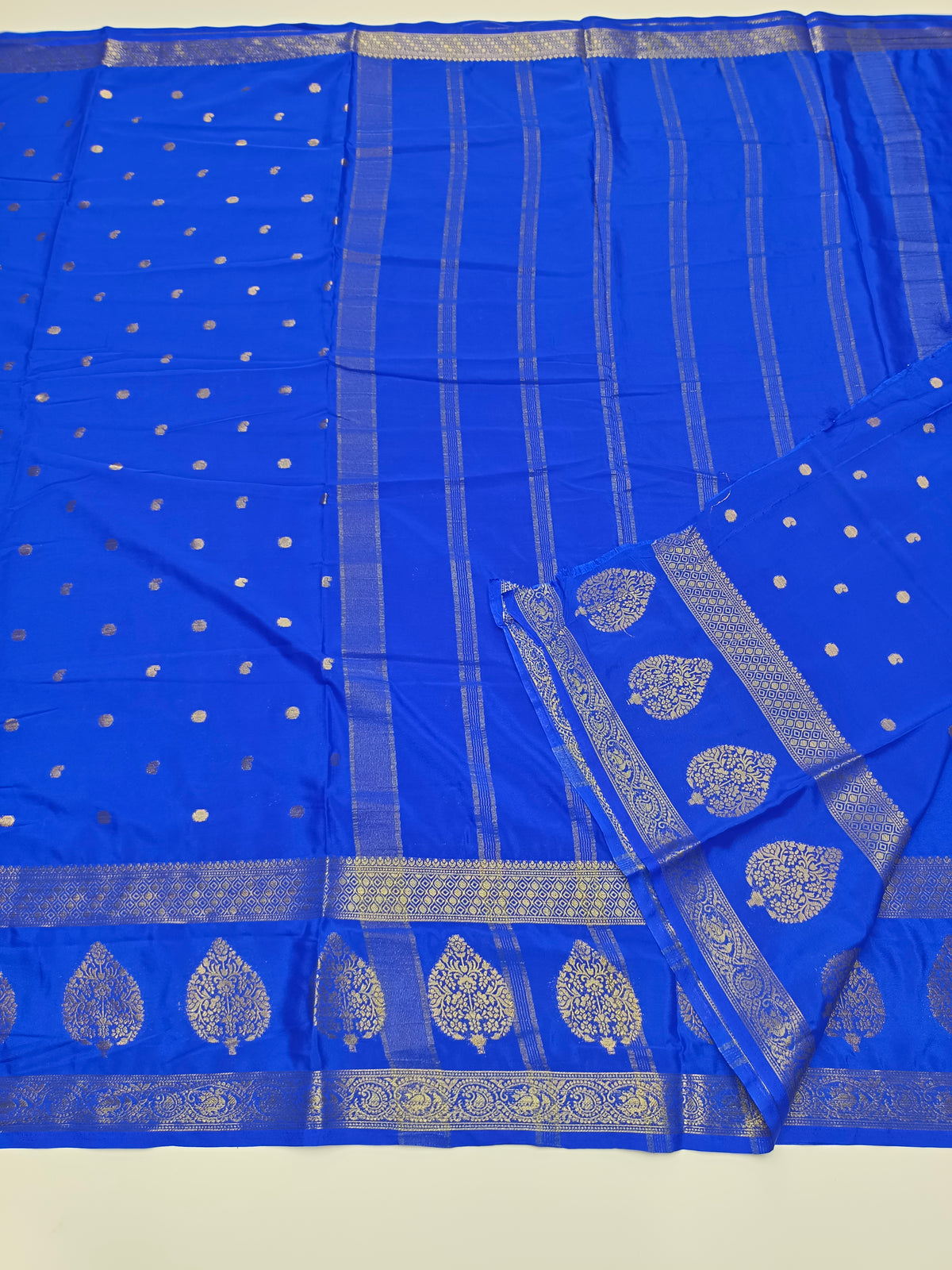 SEMI CREPE SILK SAREE