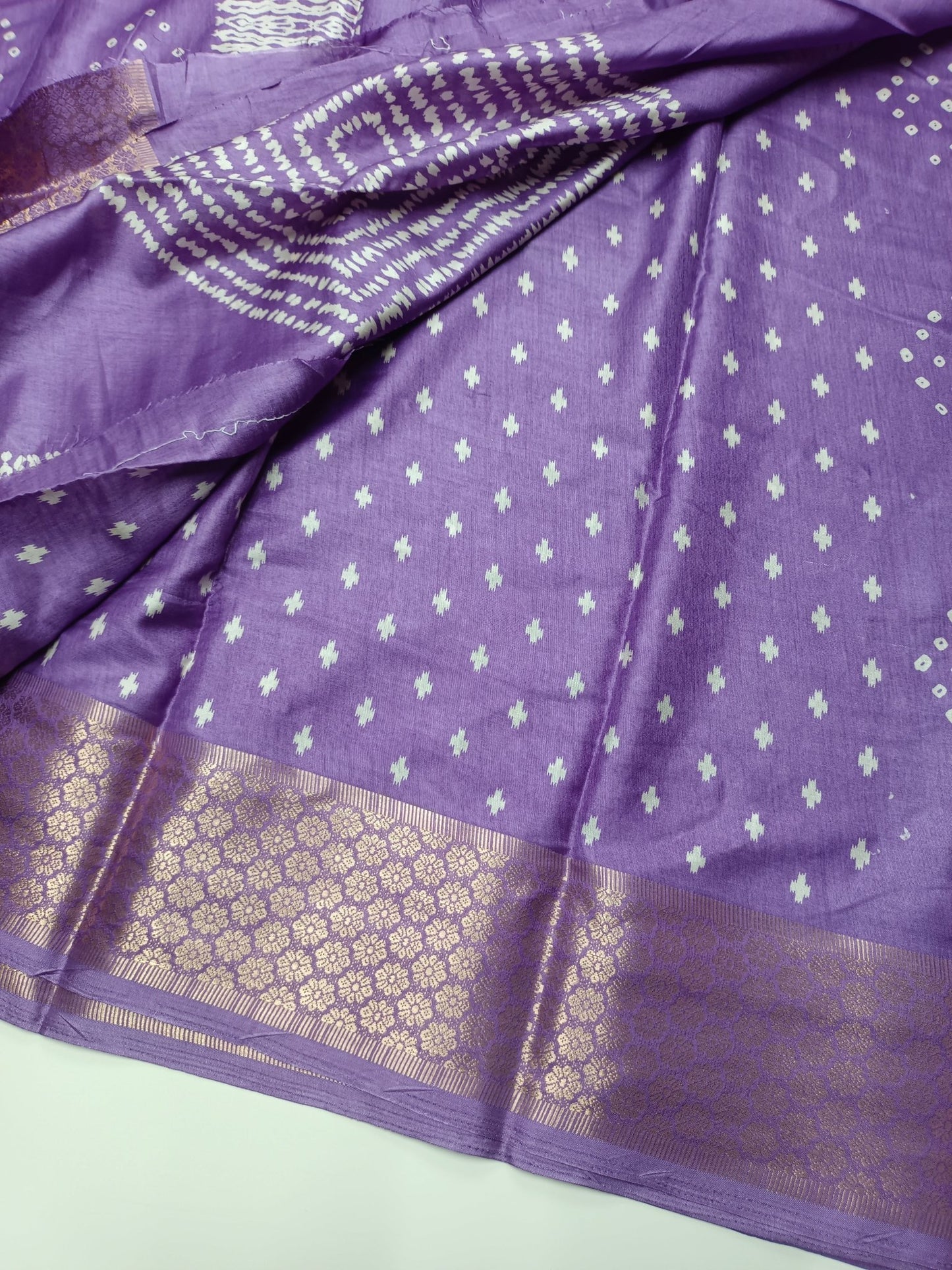 FANCY DOLACREPE SAREE - B S CHANNABASAPPA & SONS