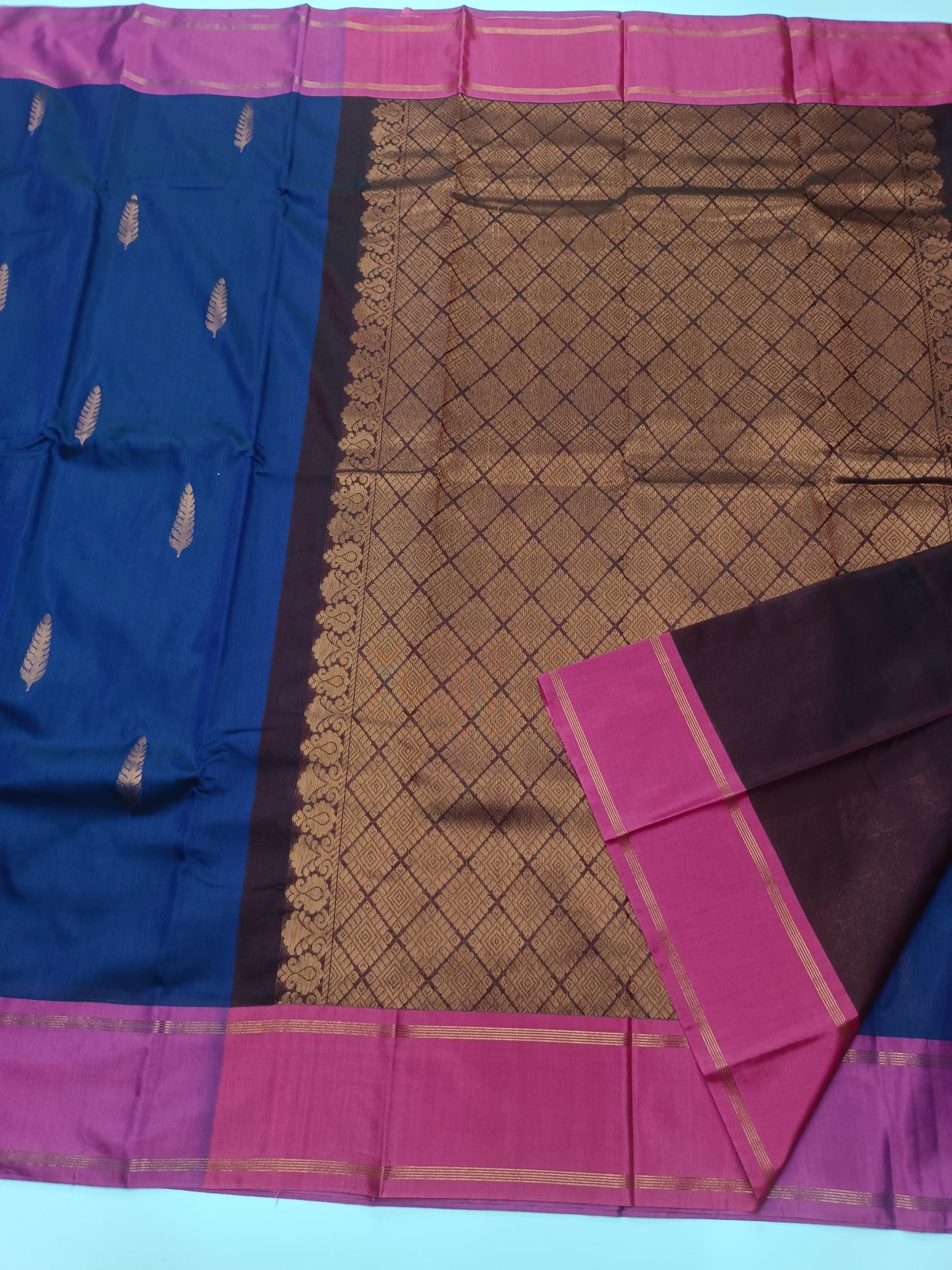 FANCY COTTON SAREE - B S CHANNABASAPPA & SONS