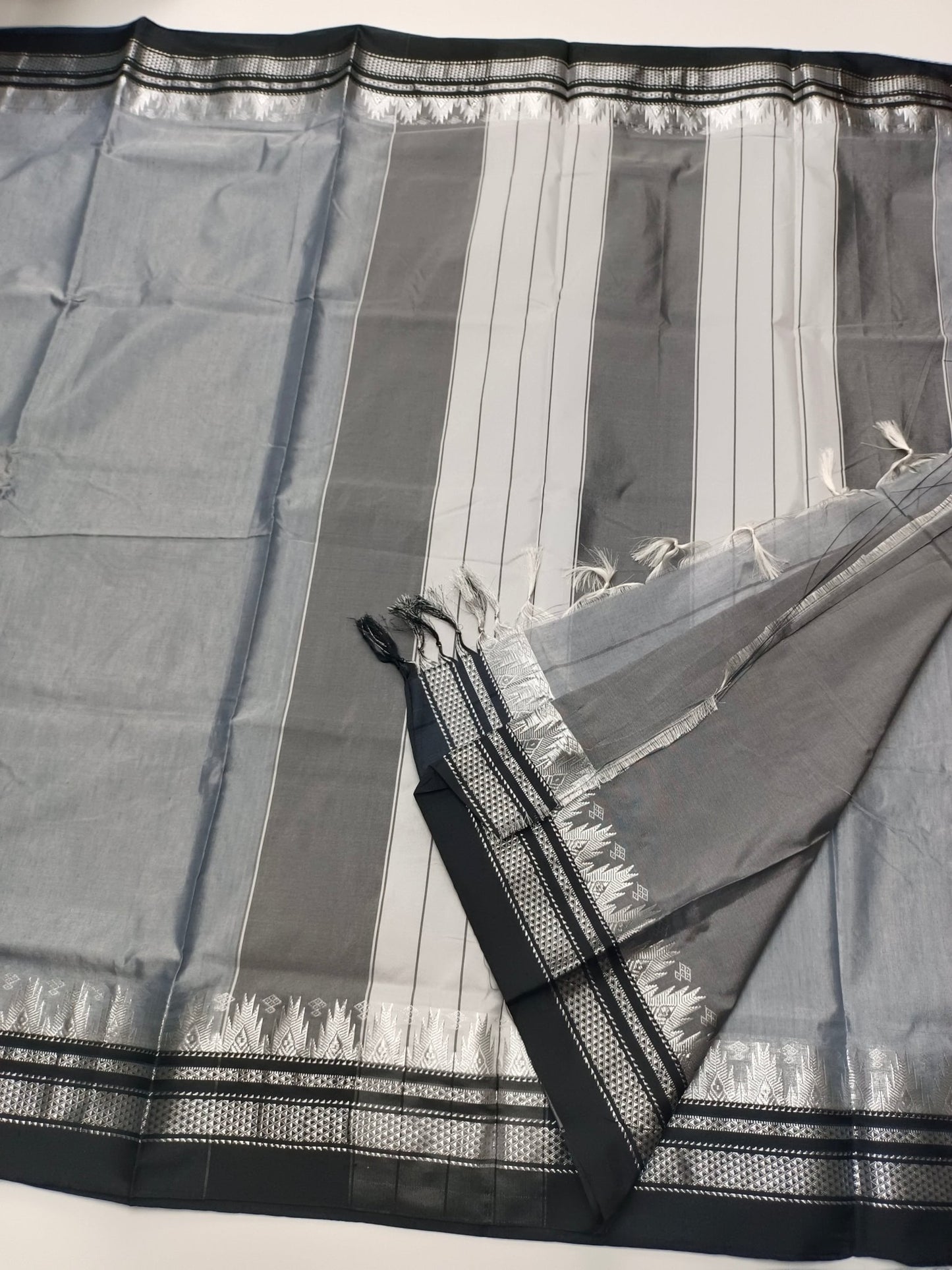 FANCY ILKAL COTTON SAREE - B S CHANNABASAPPA & SONS