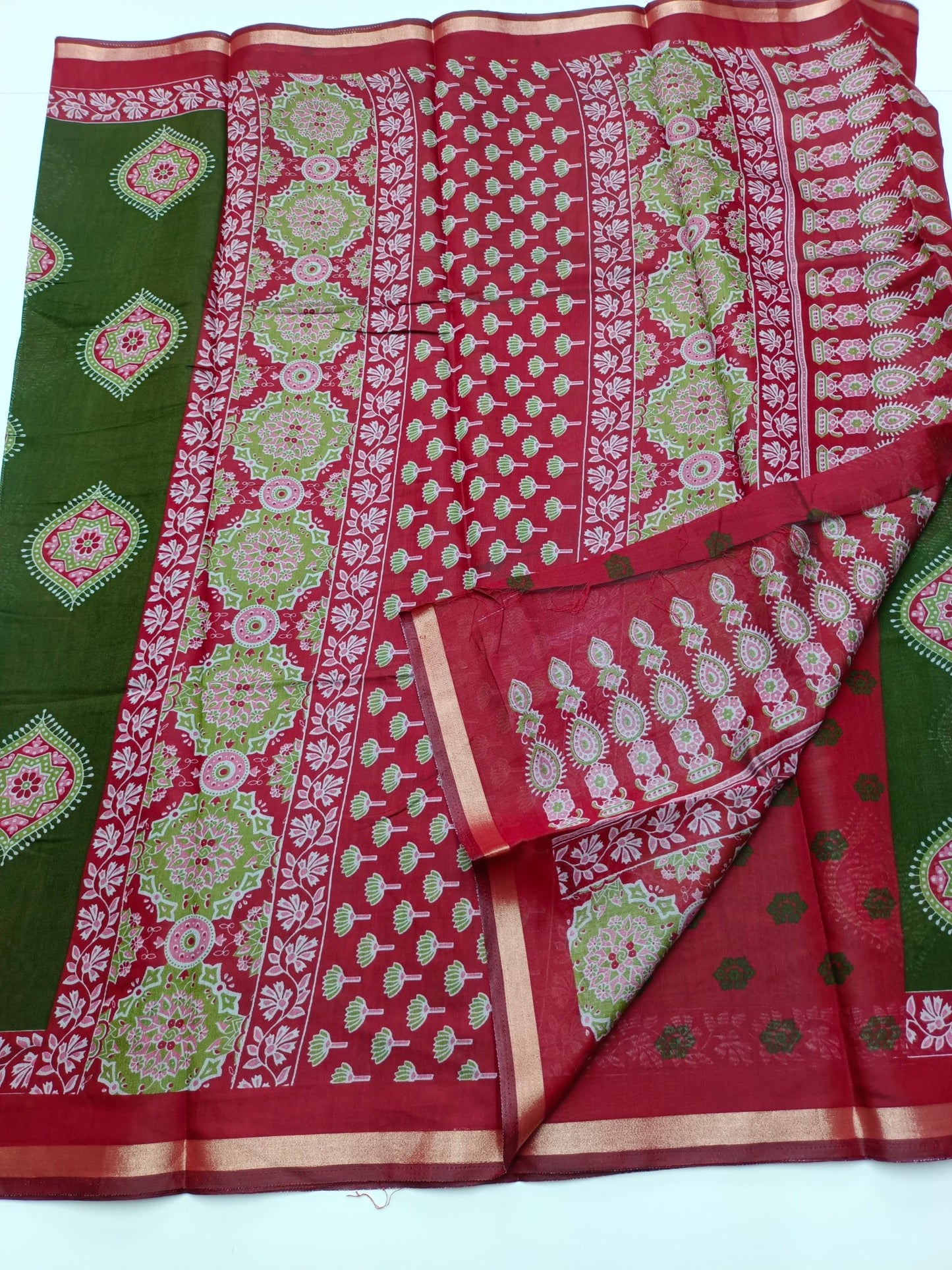 FANCY DOLA SILK SAREE - B S CHANNABASAPPA & SONS