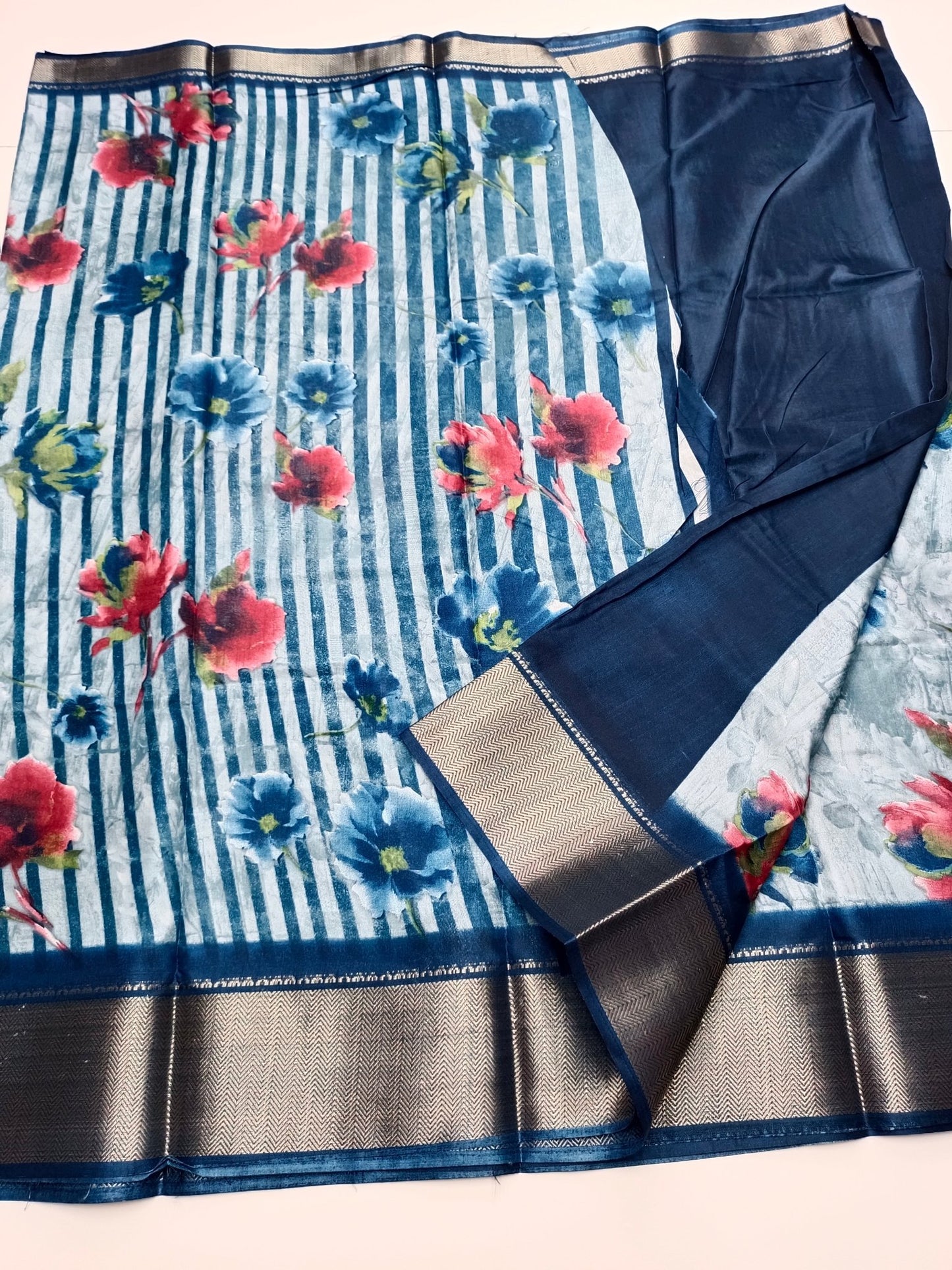 FANCY DOLA SILK SAREE - B S CHANNABASAPPA & SONS