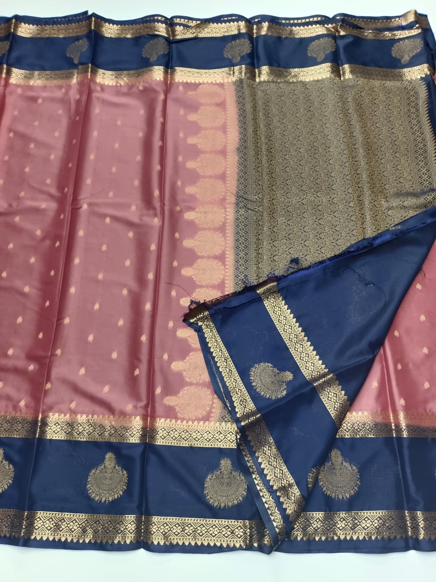 SEMI CREPE SILK SAREE - B S CHANNABASAPPA & SONS