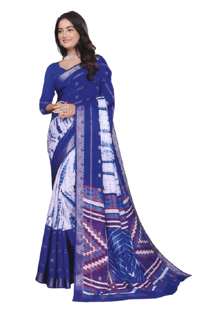 FANCY SYNTHETIC SAREE - B S CHANNABASAPPA & SONS