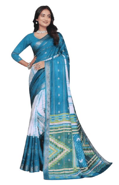 FANCY SYNTHETIC SAREE - B S CHANNABASAPPA & SONS