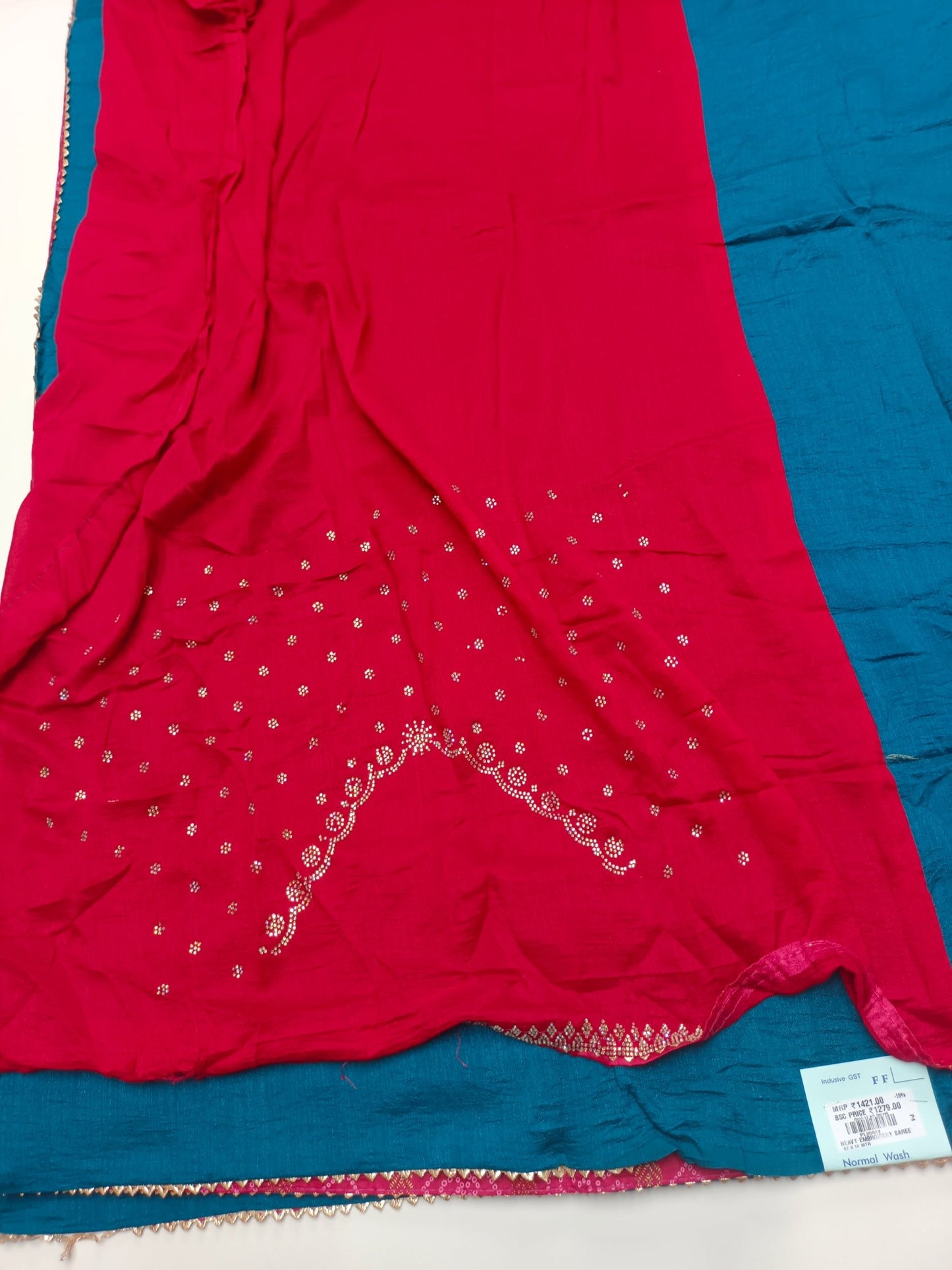 FANCY WORK SAREE - B S CHANNABASAPPA & SONS