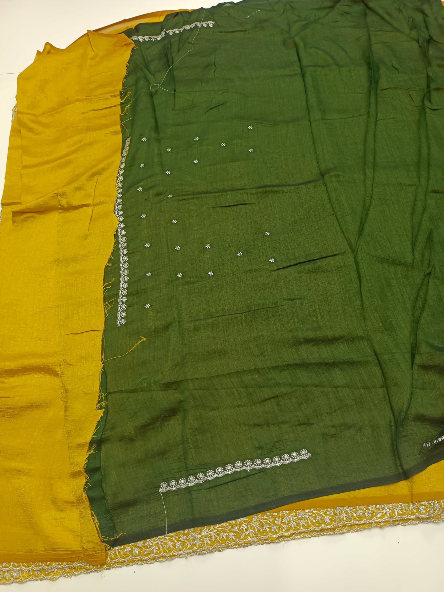 FANCY WORK SAREE - B S CHANNABASAPPA & SONS
