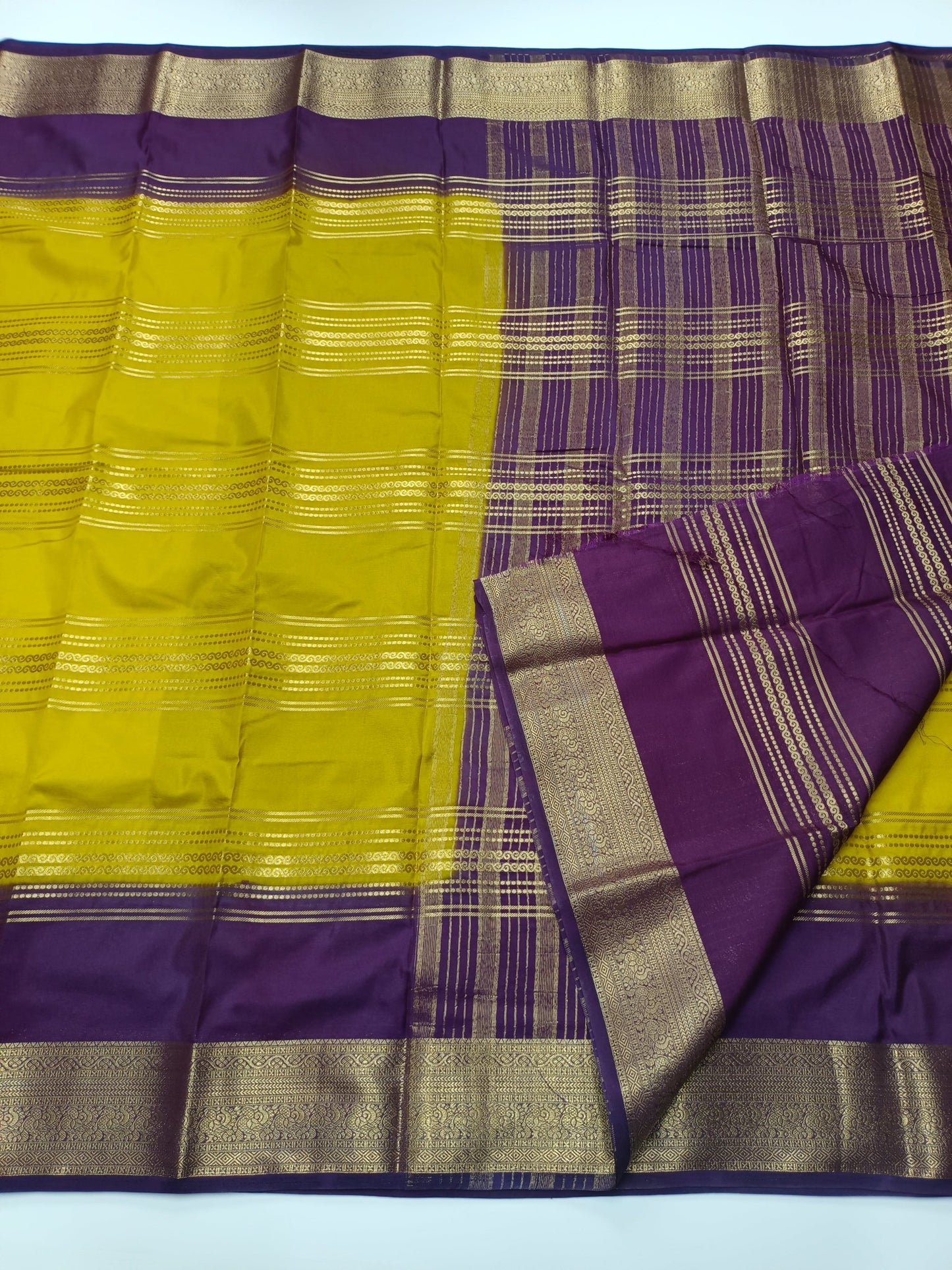 SEMI CREPE SILK SAREE - B S CHANNABASAPPA & SONS