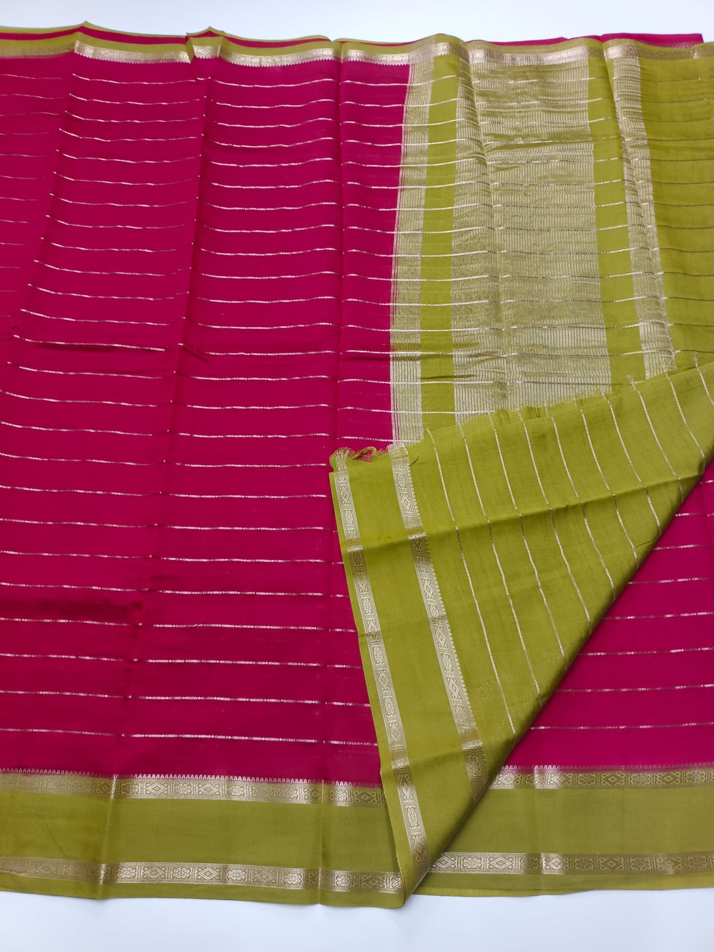 FANCY MALBARI SILK SAREE - B S CHANNABASAPPA & SONS