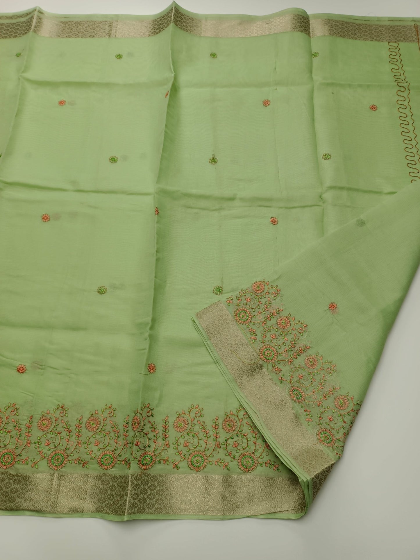 FANCY COTTON SAREE - B S CHANNABASAPPA & SONS