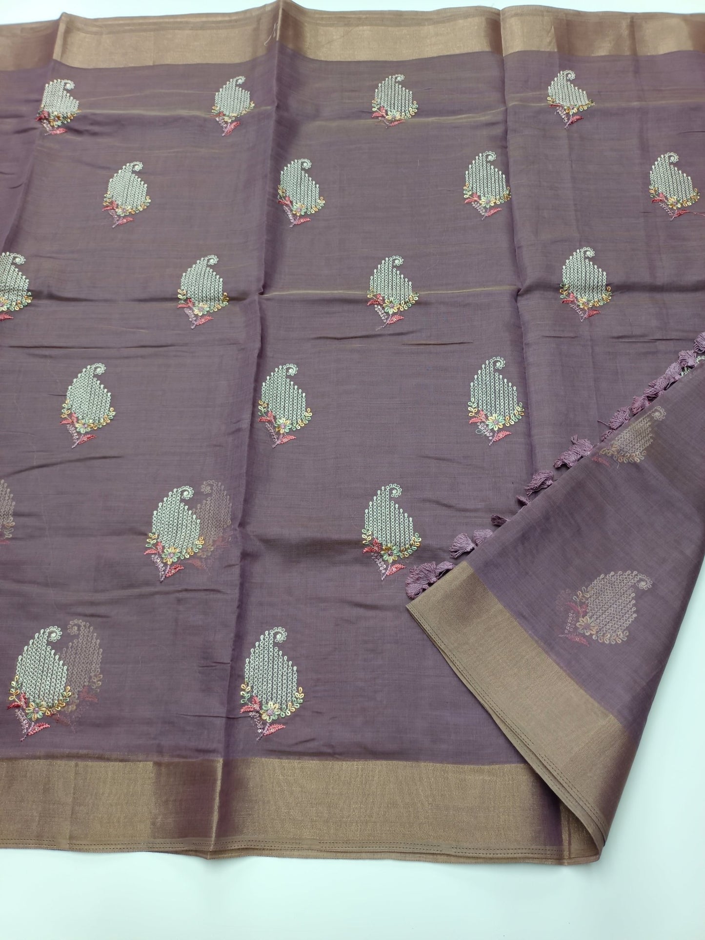 FANCY COTTON SAREE - B S CHANNABASAPPA & SONS