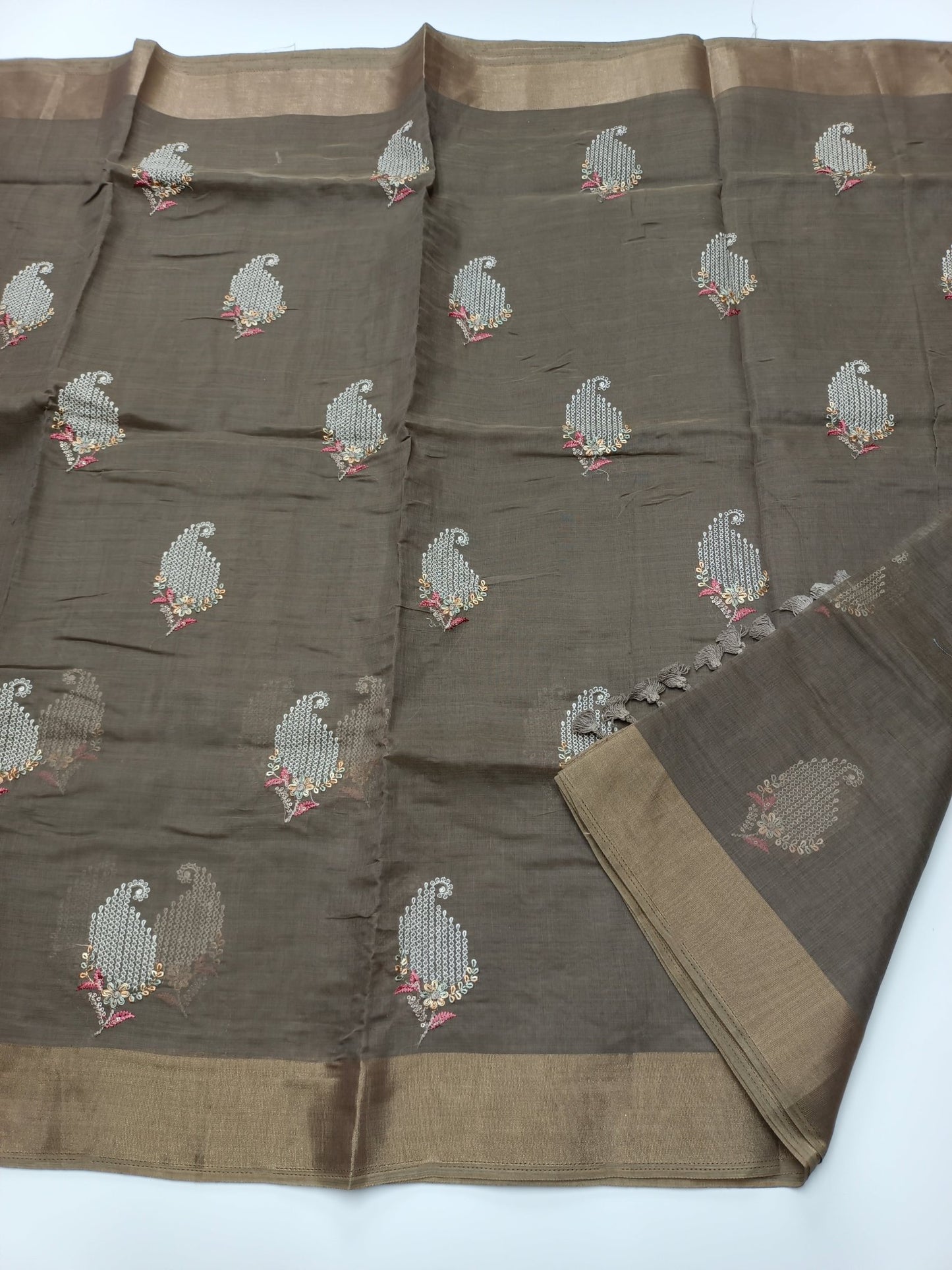 FANCY COTTON SAREE - B S CHANNABASAPPA & SONS