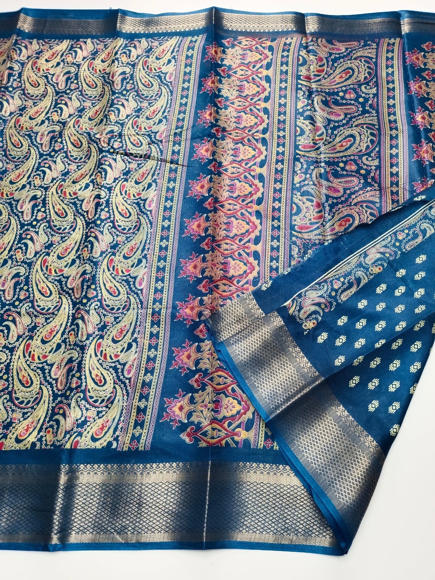 FANCY DOLA SILK SAREE - B S CHANNABASAPPA & SONS