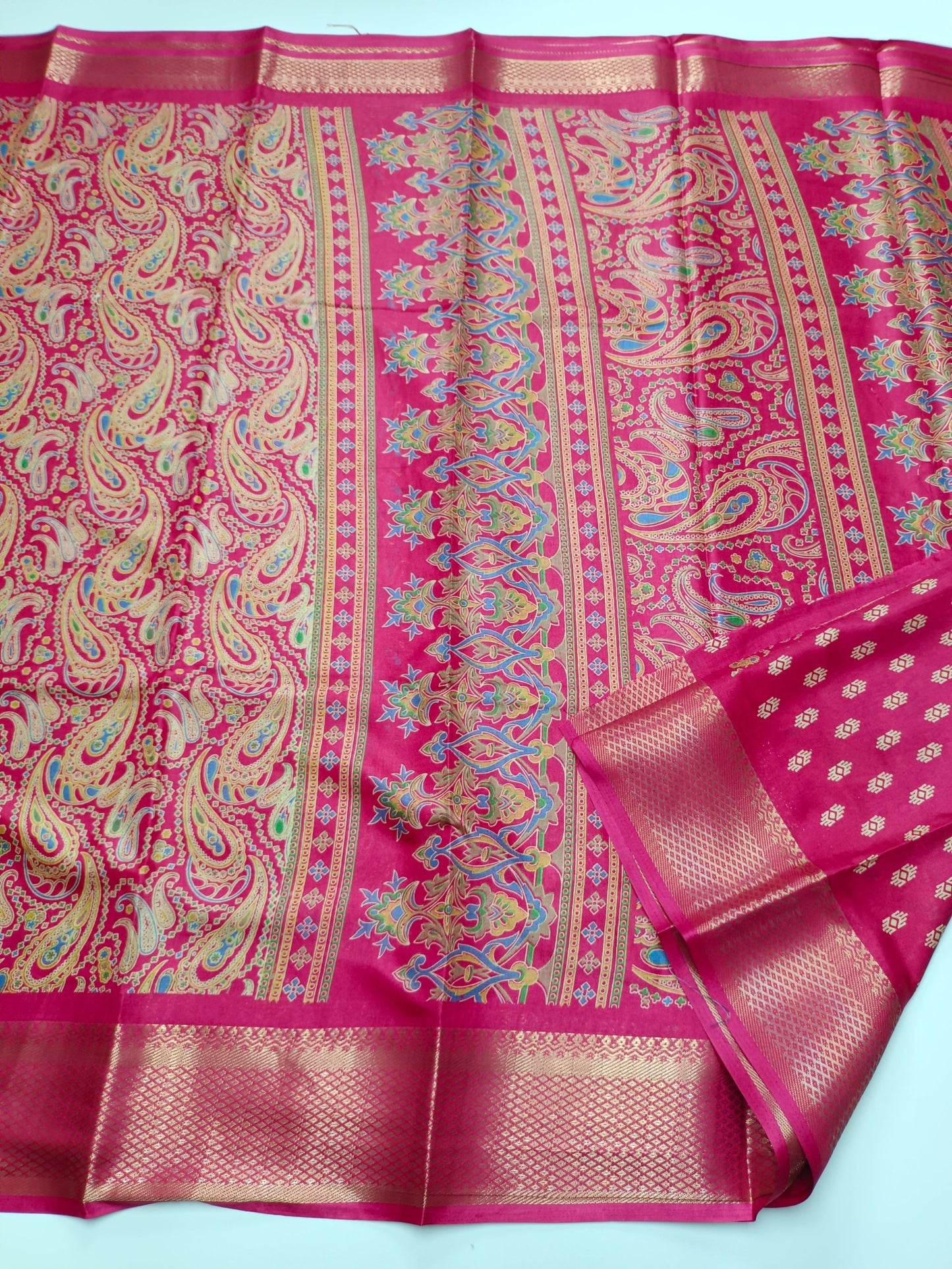 FANCY DOLA SILK SAREE - B S CHANNABASAPPA & SONS