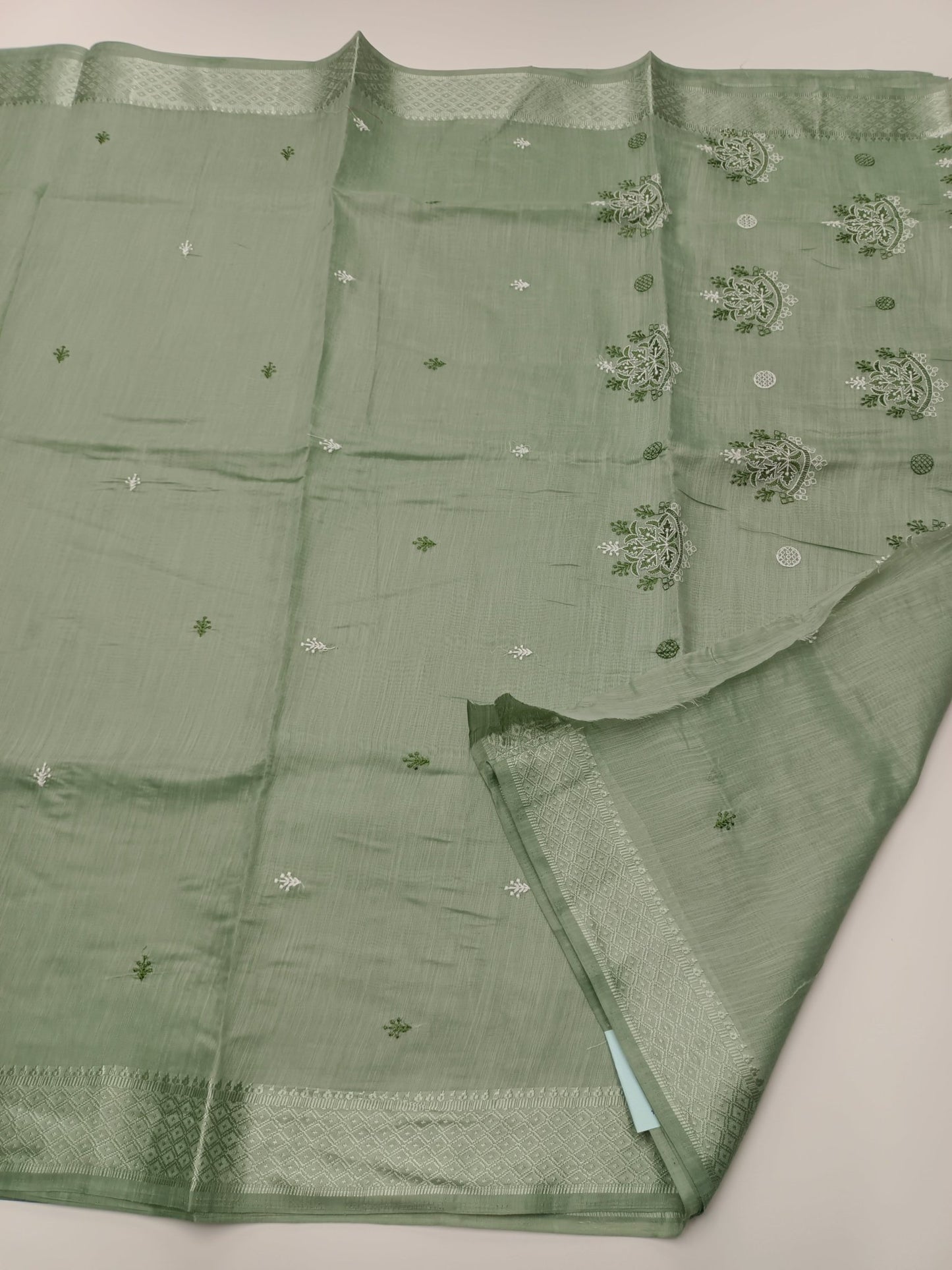 FANCY COTTON SAREE - B S CHANNABASAPPA & SONS