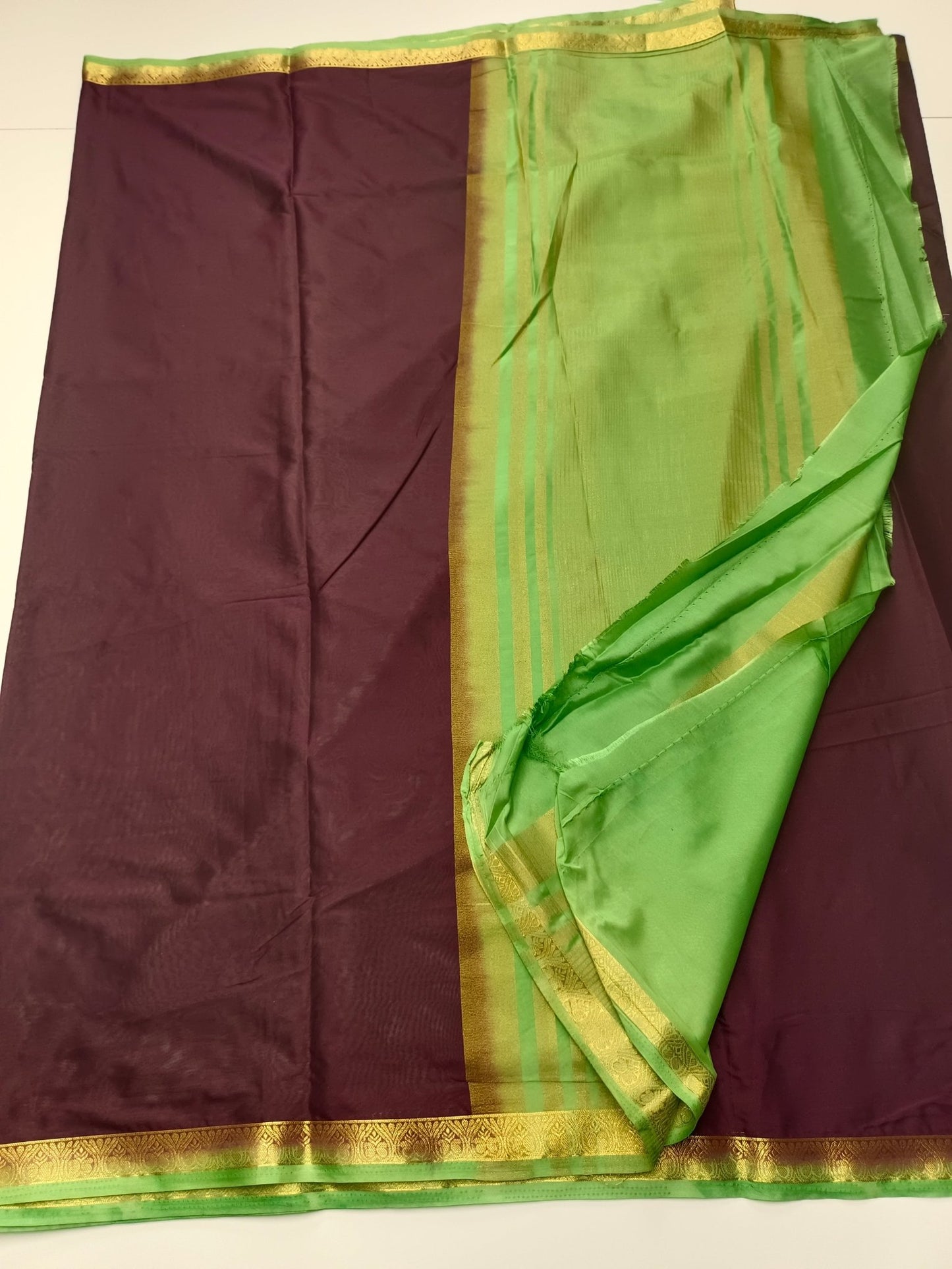 ART CREPE SILK SAREE - B S CHANNABASAPPA & SONS