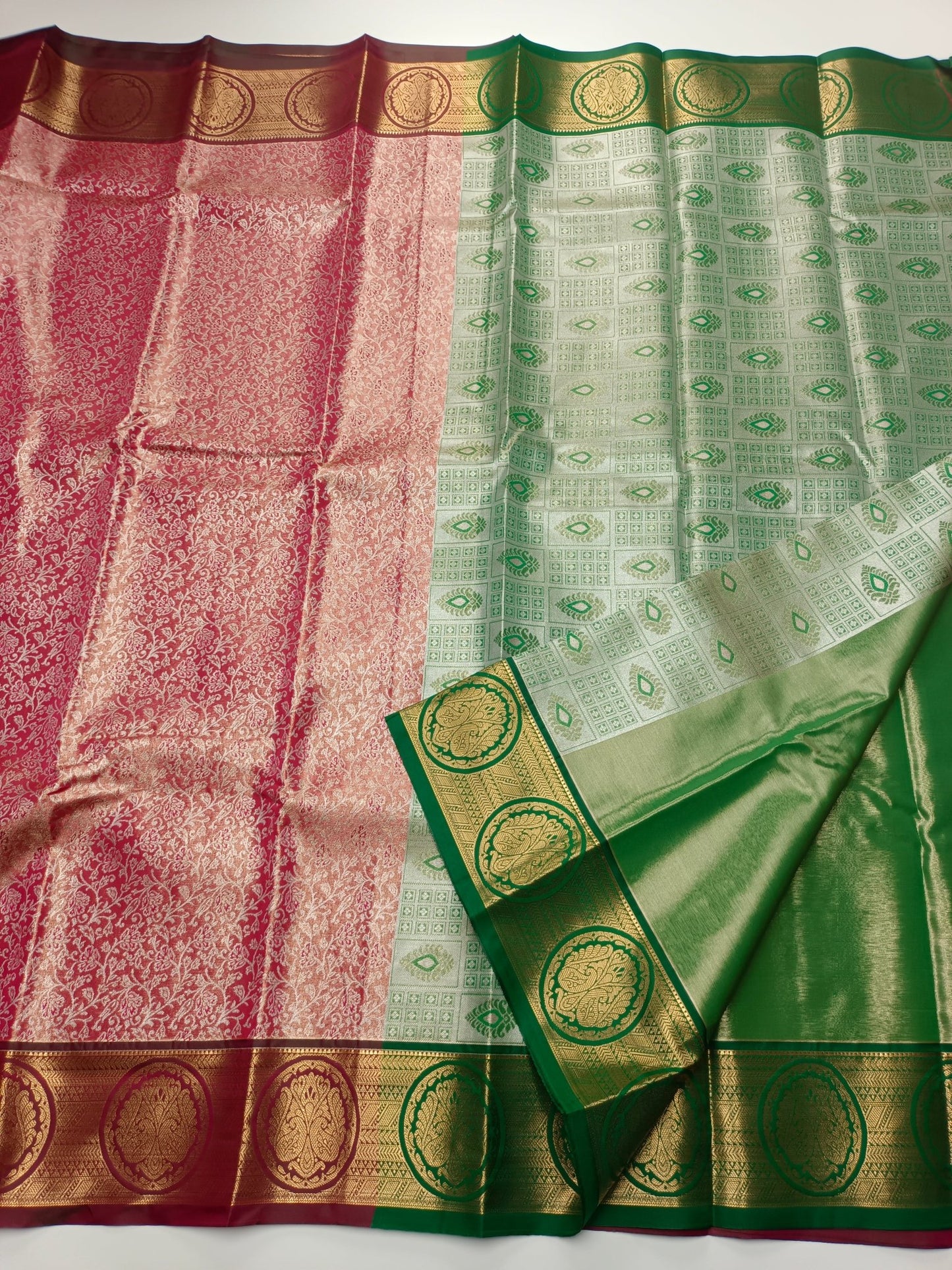 FANCY BROCADE SAREE - B S CHANNABASAPPA & SONS