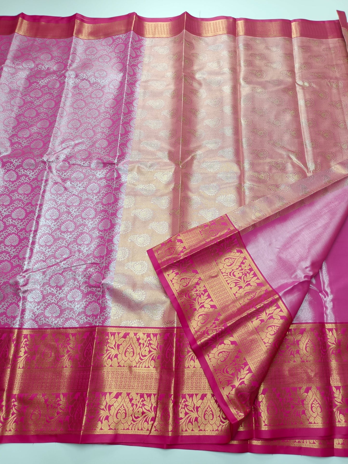 FANCY BROCADE SAREE - B S CHANNABASAPPA & SONS