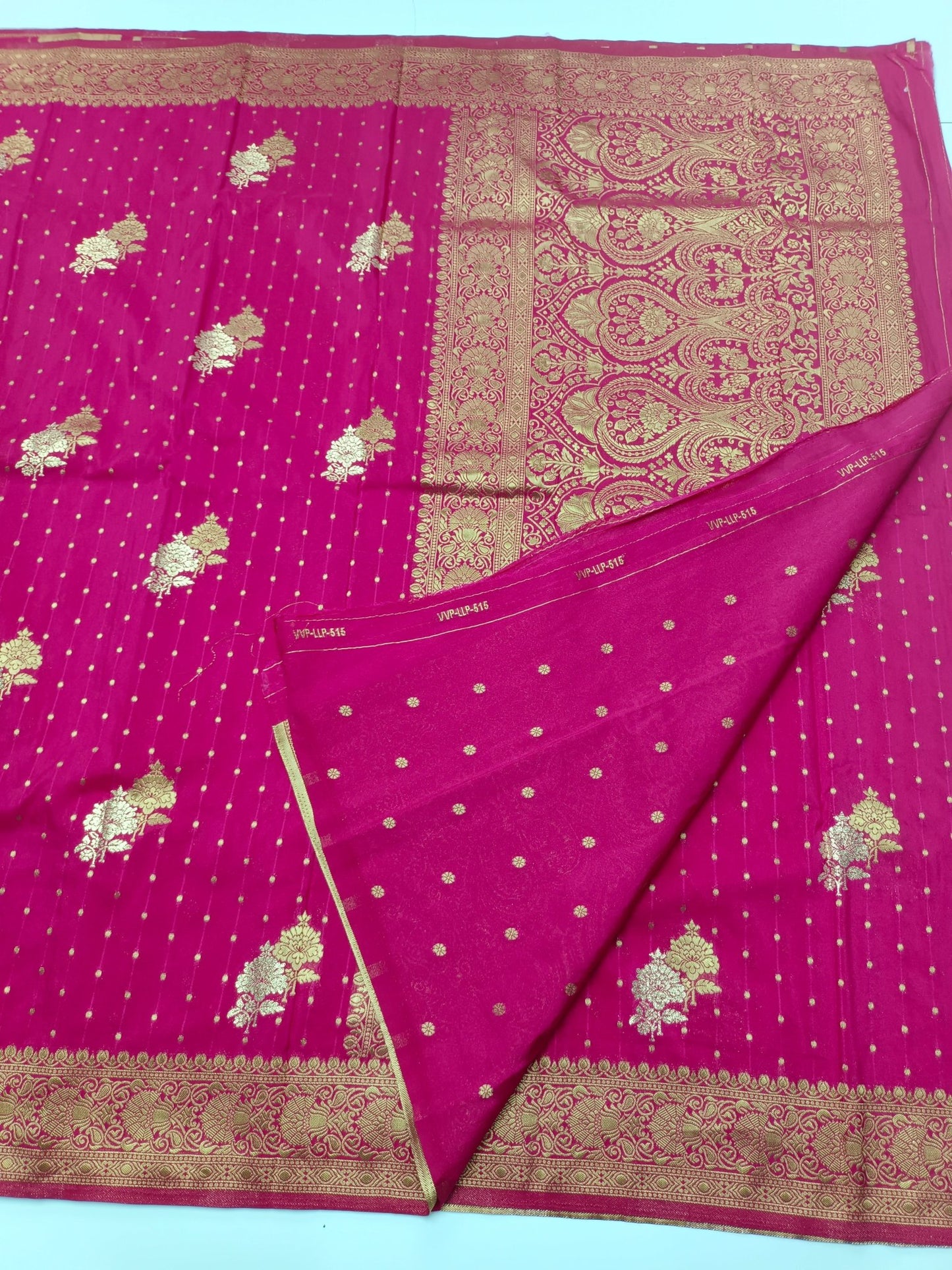 SEMI CREPE SILK SAREE - B S CHANNABASAPPA & SONS