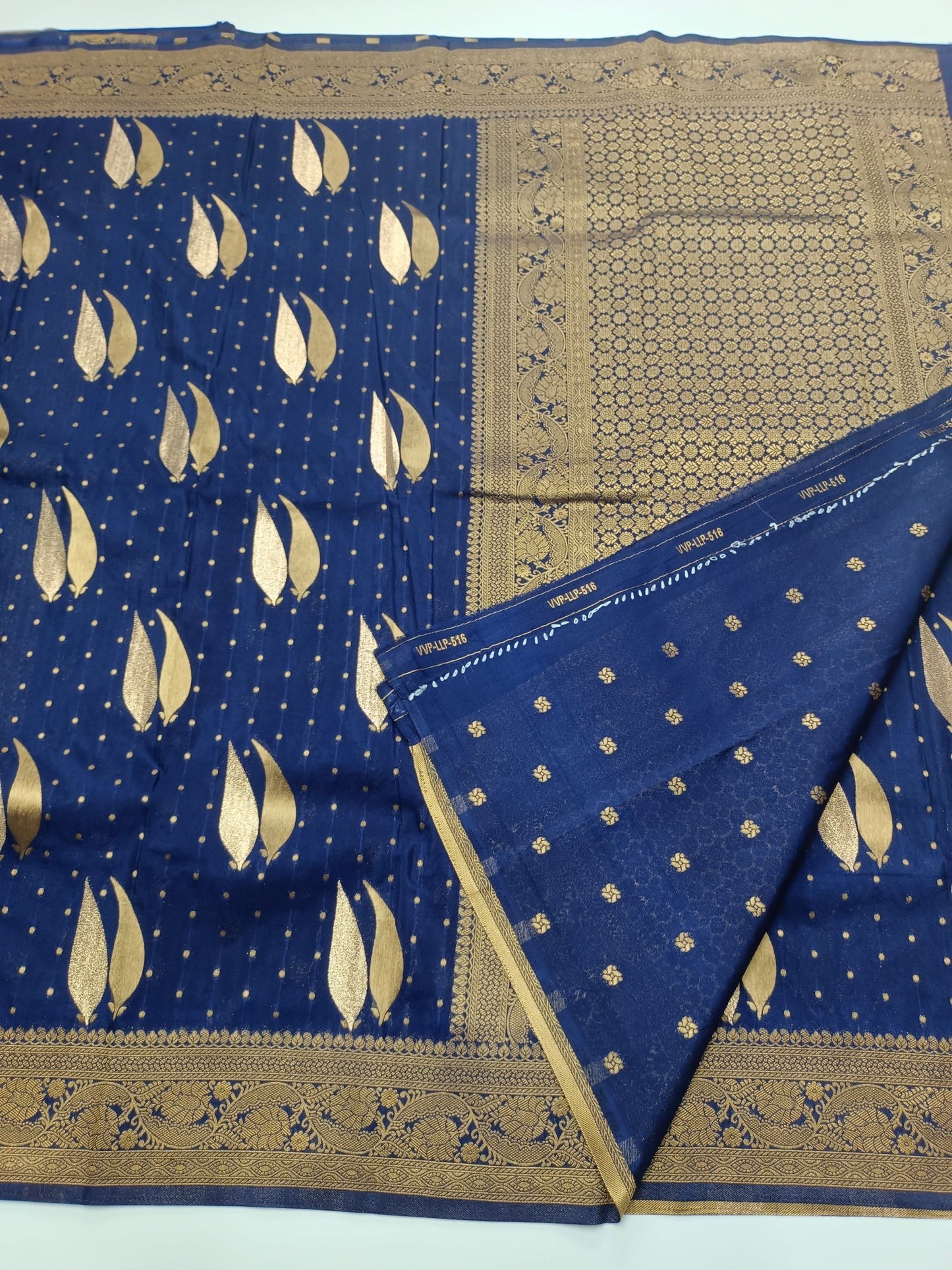 SEMI CREPE SILK SAREE - B S CHANNABASAPPA & SONS