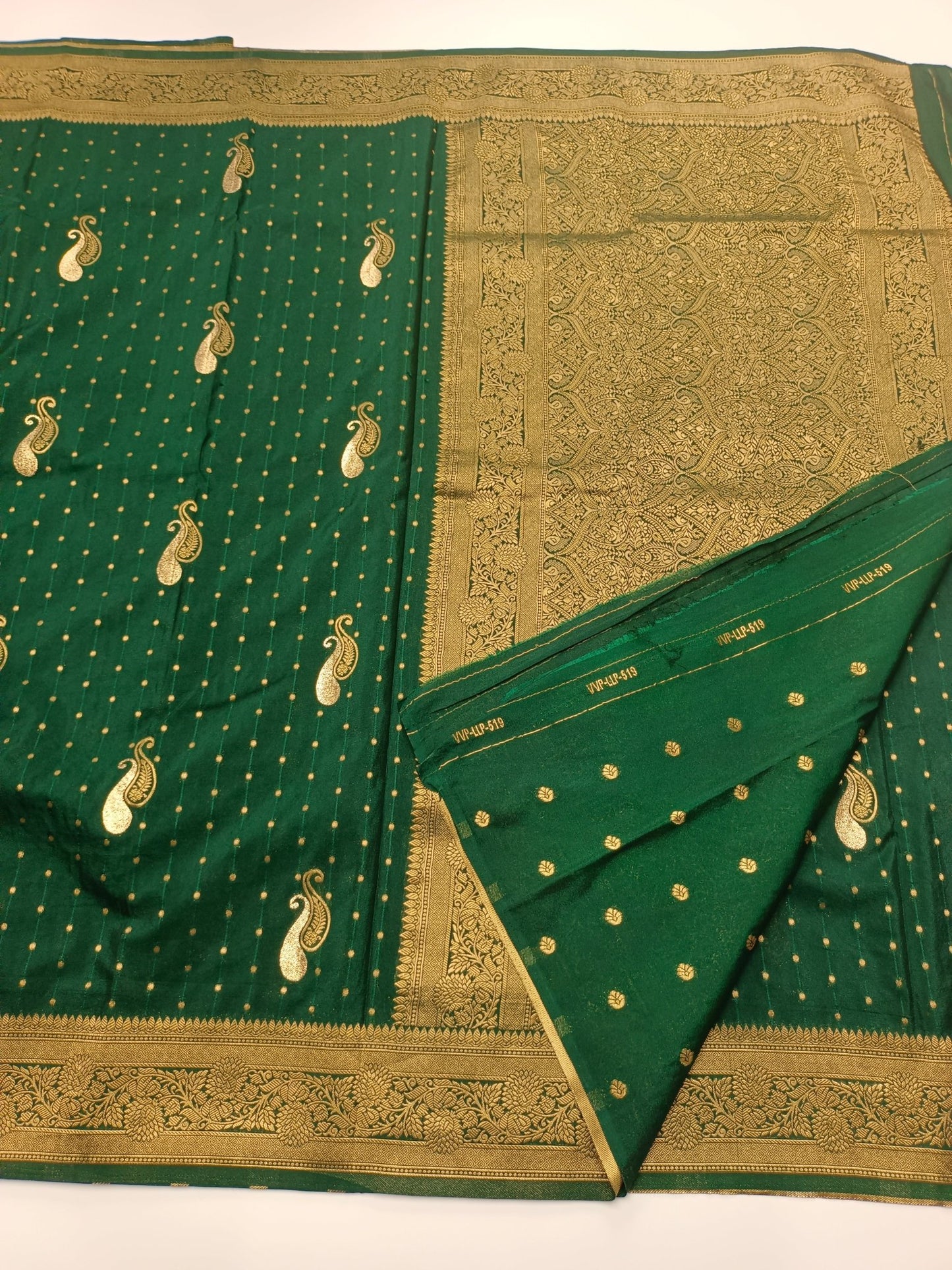 SEMI CREPE SILK SAREE - B S CHANNABASAPPA & SONS