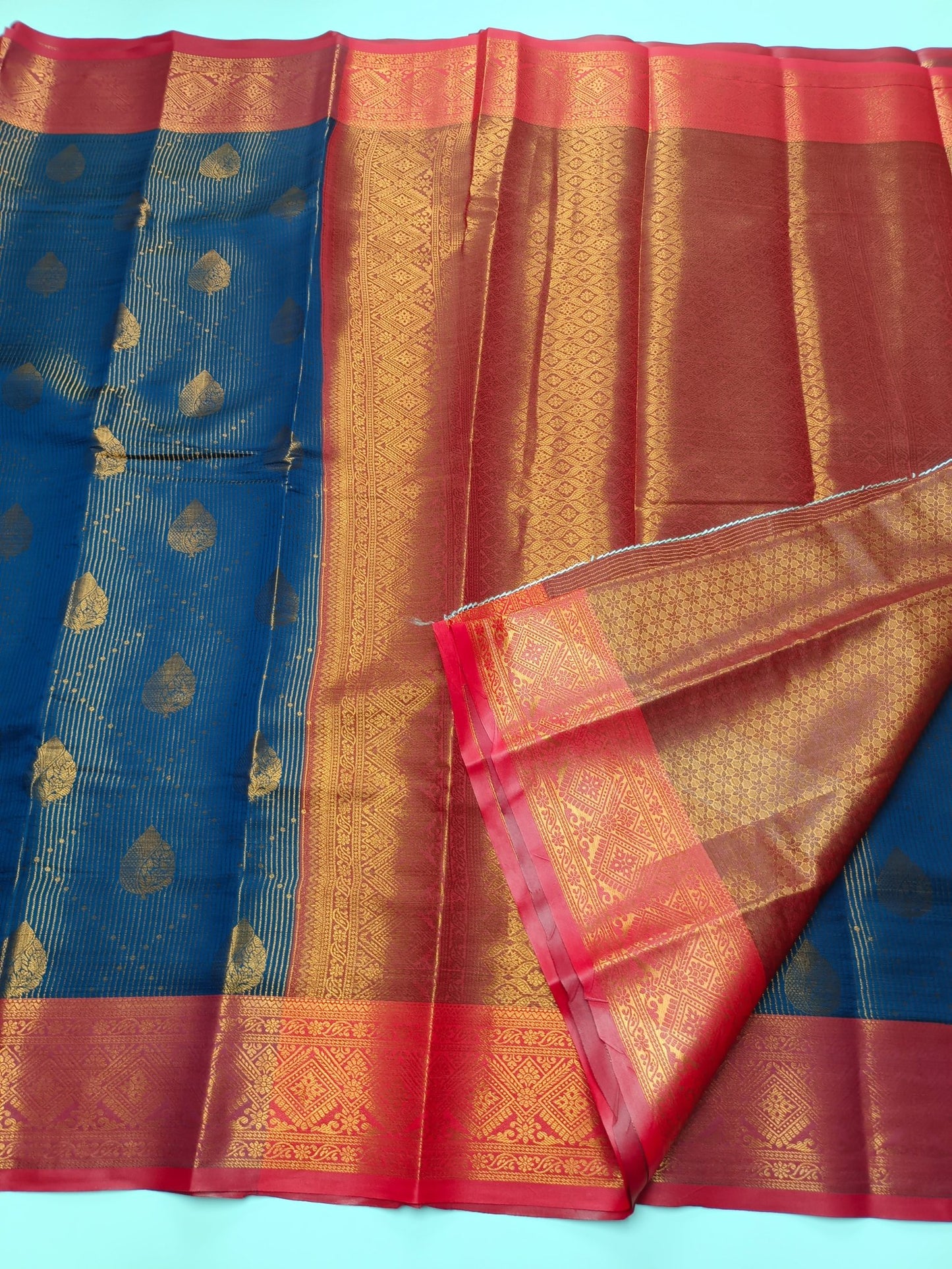 FANCY BROCADE SAREE - B S CHANNABASAPPA & SONS
