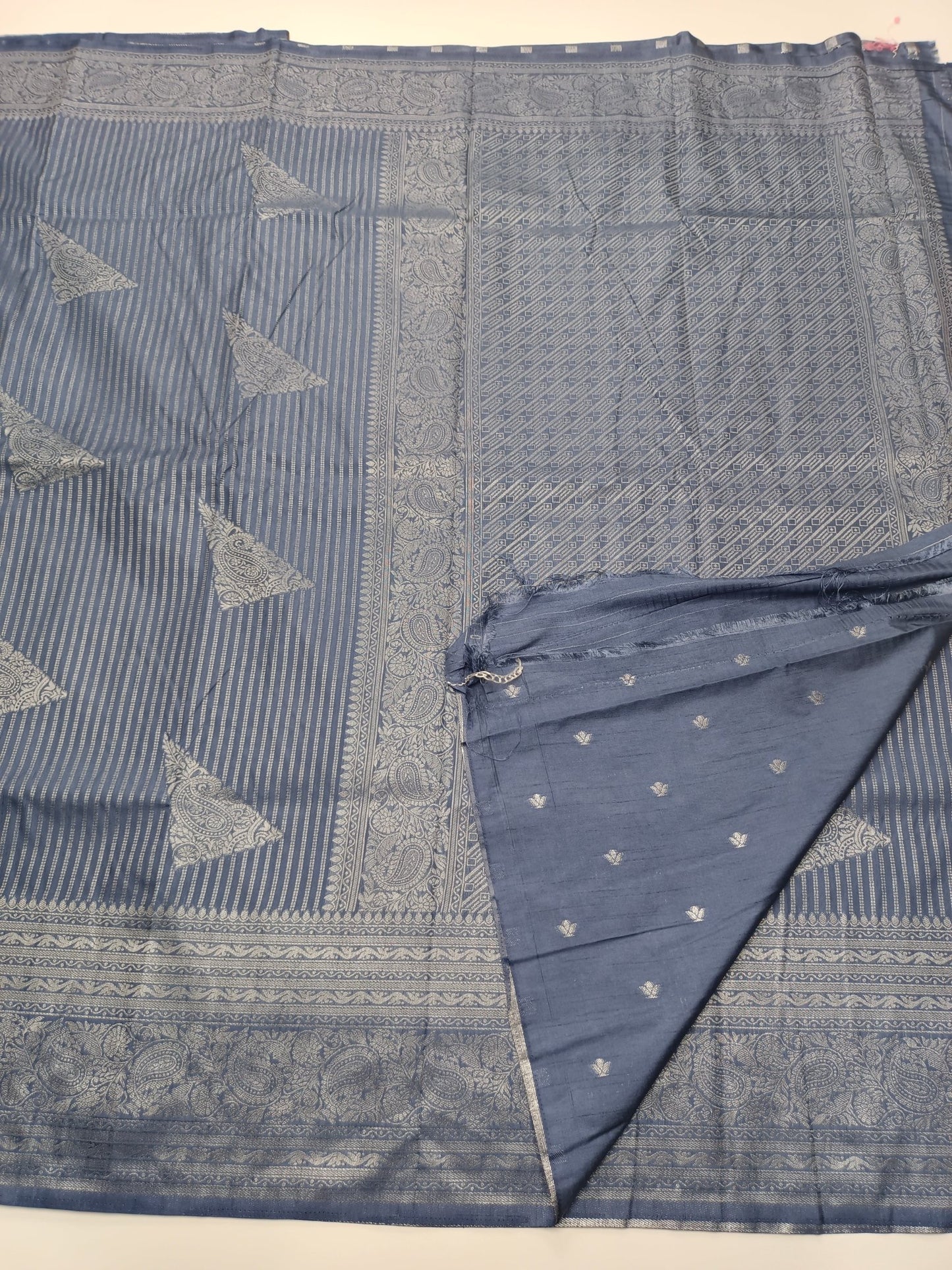 FANCY SOFT SILK SAREE - B S CHANNABASAPPA & SONS