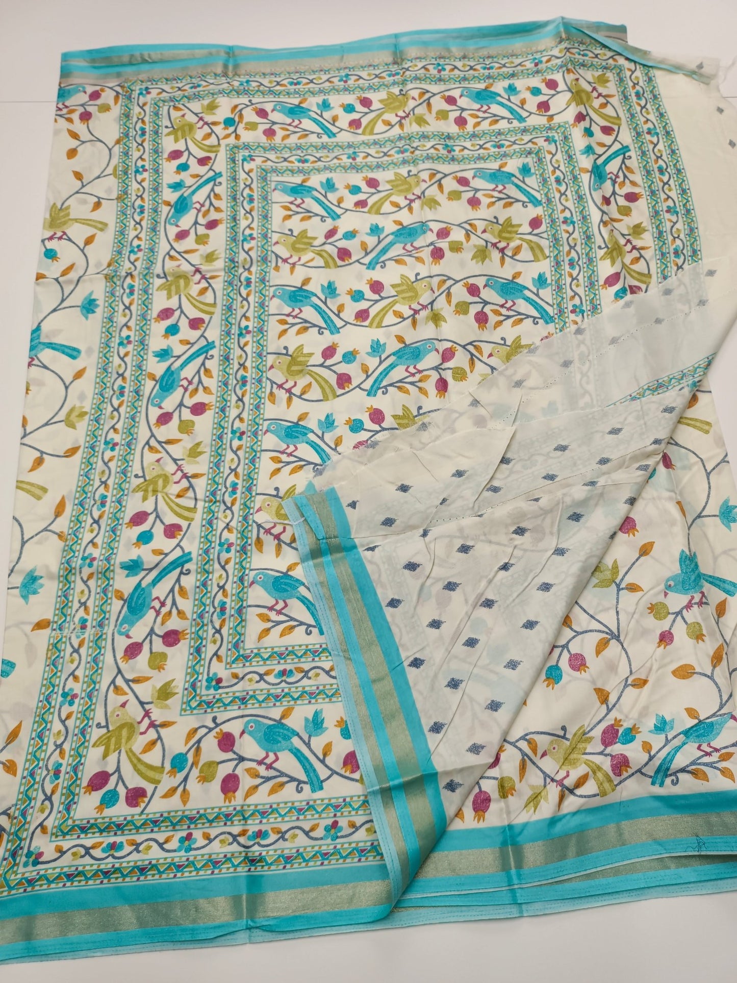 FANCY DOLA SILK SAREE - B S CHANNABASAPPA & SONS