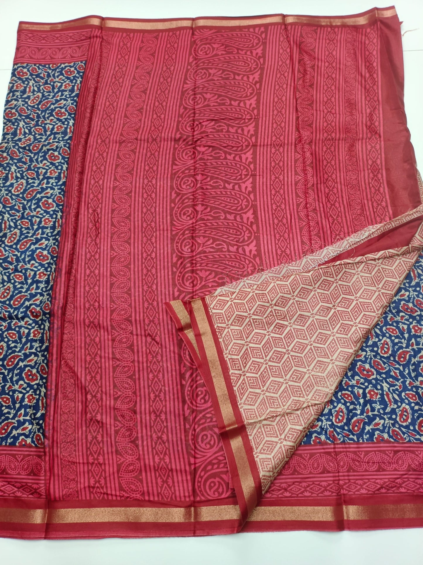 FANCY DOLA SILK SAREE - B S CHANNABASAPPA & SONS