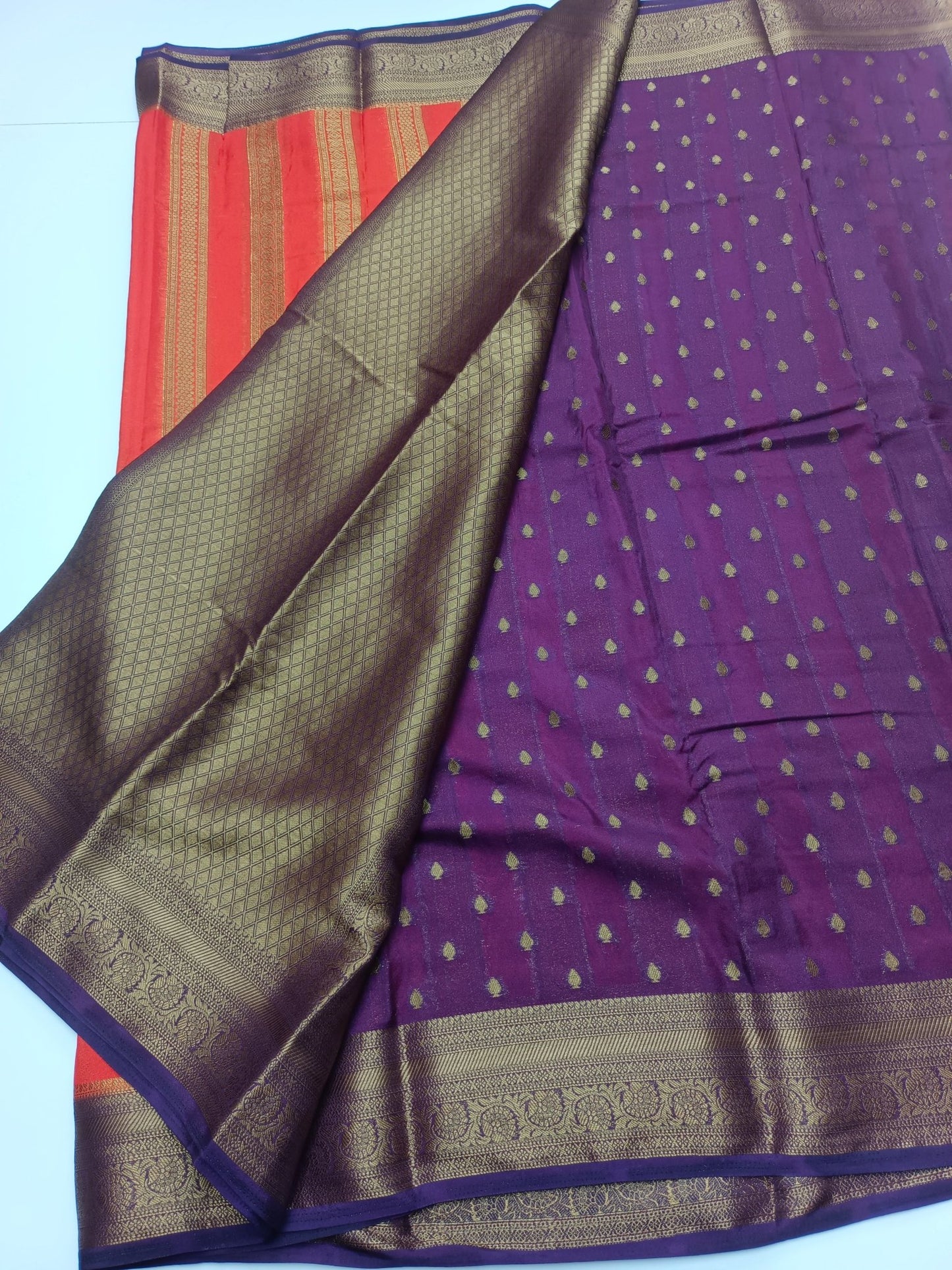 FANCY CHIFFON SAREE - B S CHANNABASAPPA & SONS