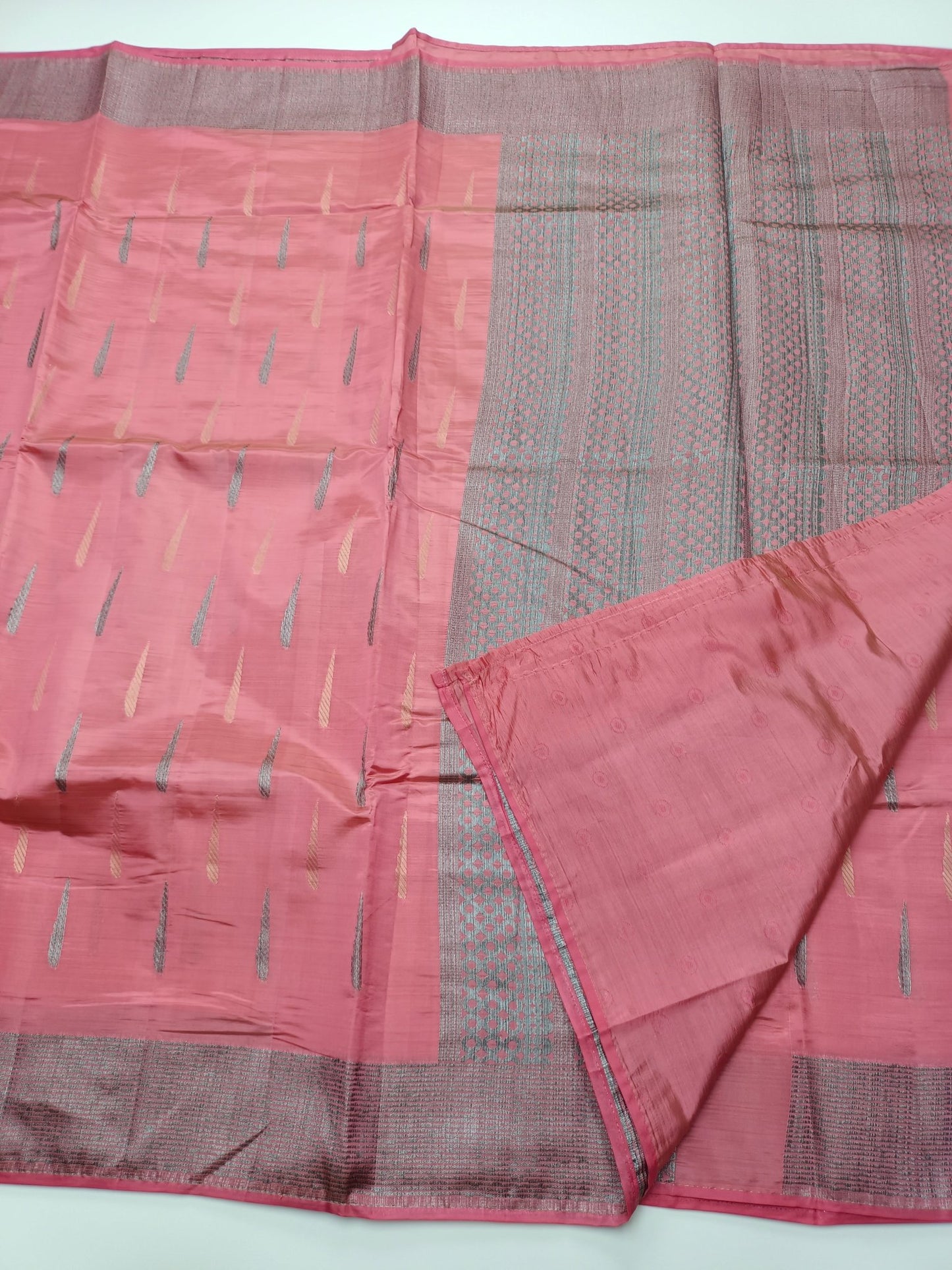 FANCY TUSSER SILK SAREE - B S CHANNABASAPPA & SONS