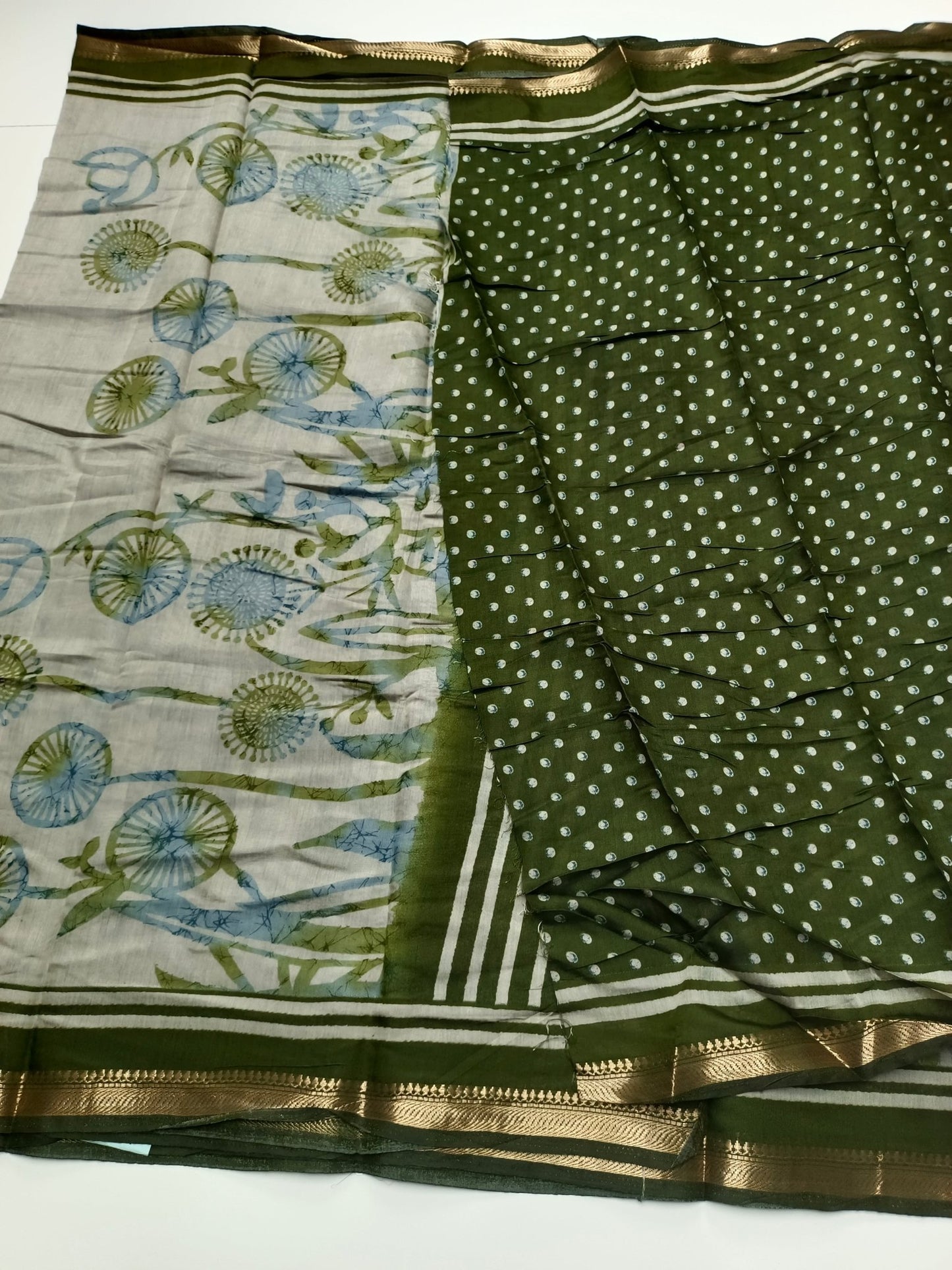 FANCY DOLA SILK SAREE - B S CHANNABASAPPA & SONS