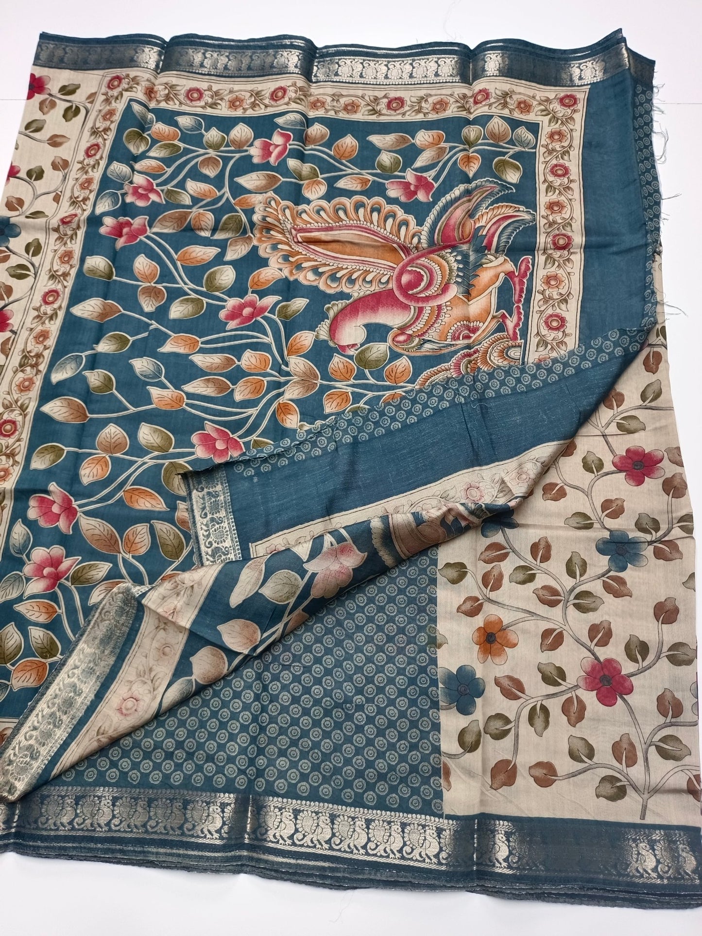 FANCY DOLA SILK SAREE - B S CHANNABASAPPA & SONS