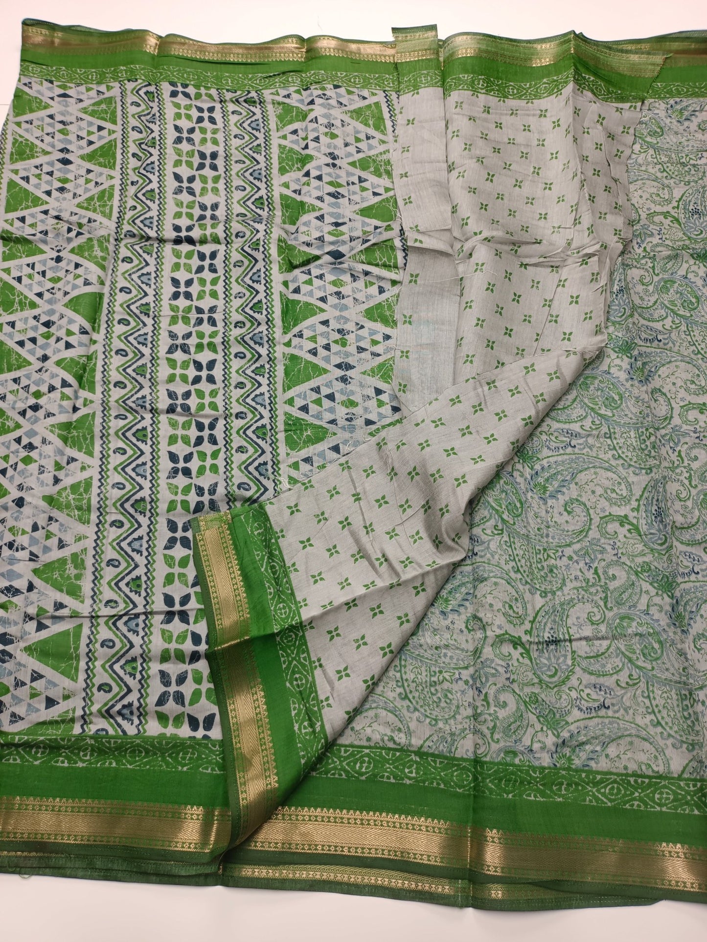 FANCY DOLA SILK SAREE - B S CHANNABASAPPA & SONS