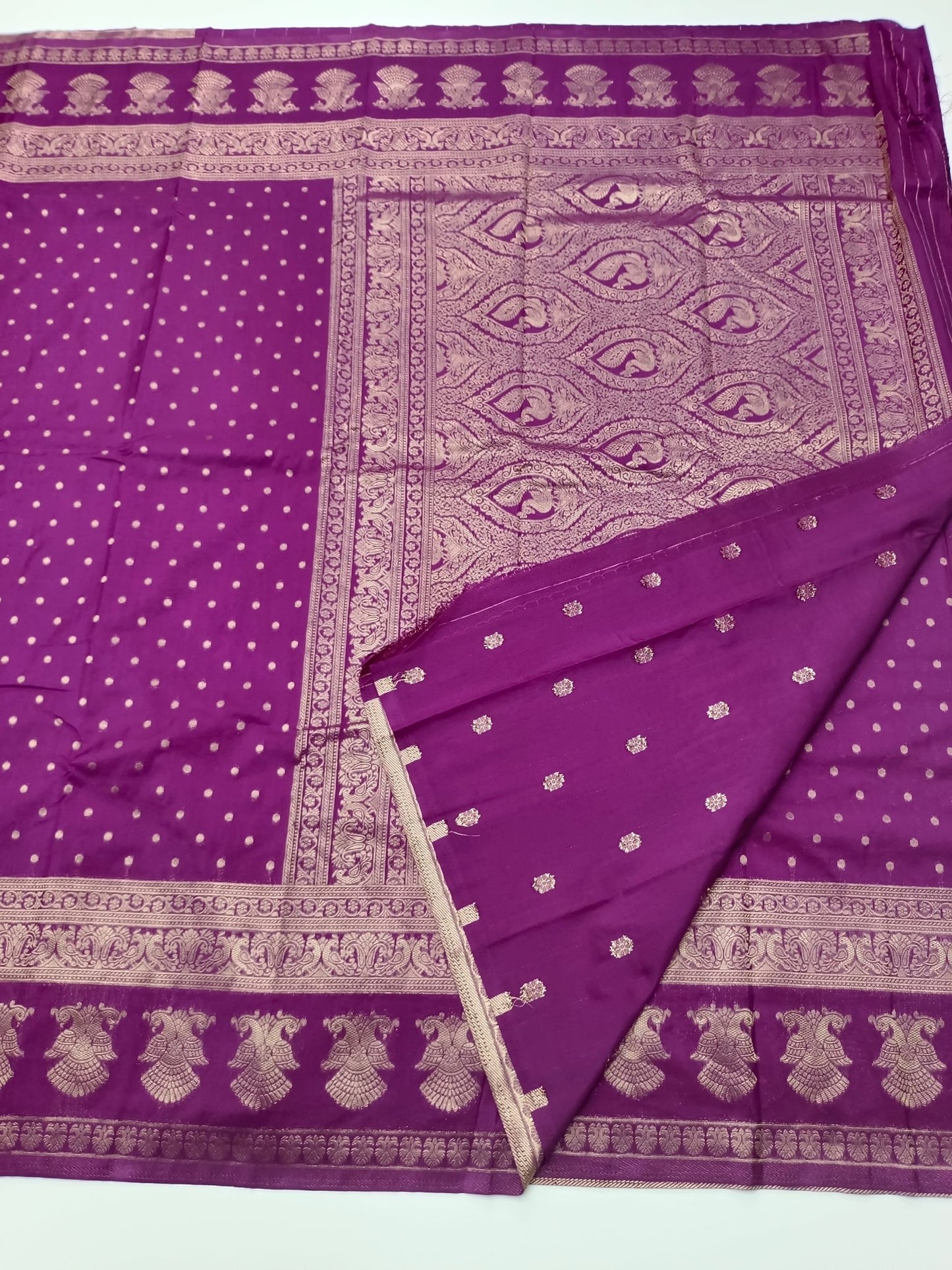FANCY SOFT SILK SAREE - B S CHANNABASAPPA & SONS
