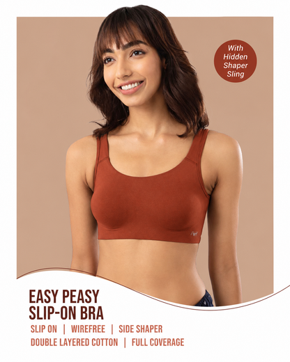 NYKAA SOFT CUP SLIP ON BRA – NYB113