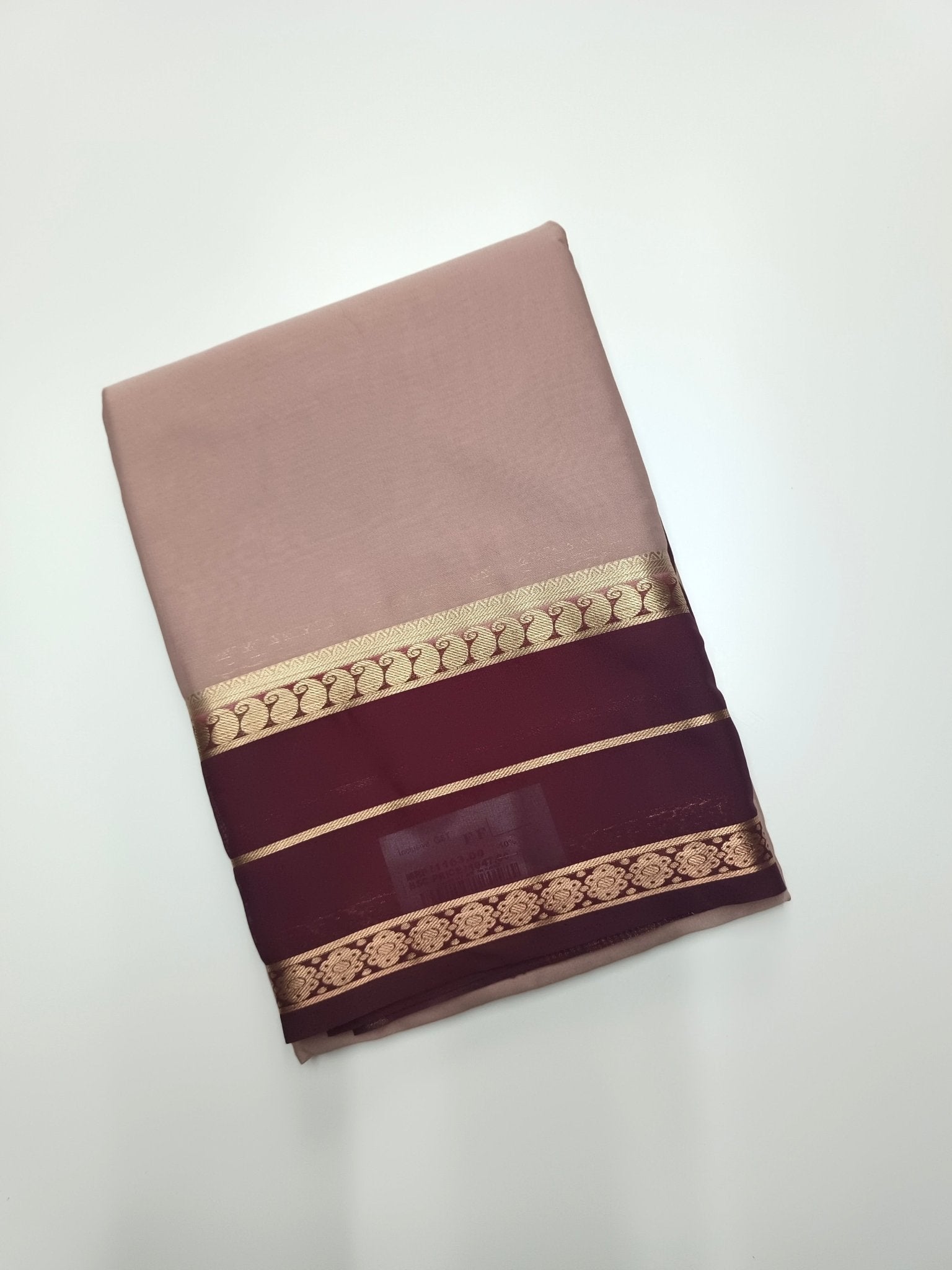 SEMI CREPE SILK SAREE - B S CHANNABASAPPA & SONS