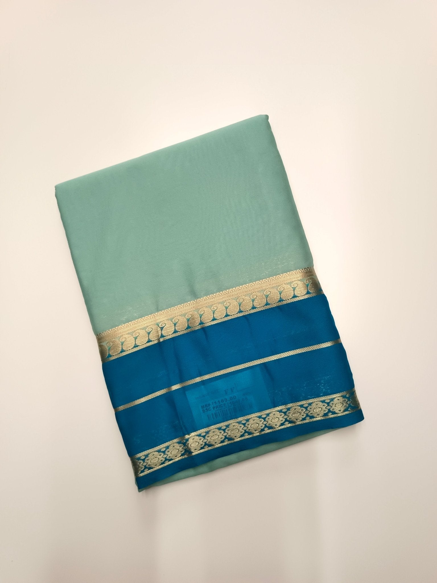 SEMI CREPE SILK SAREE - B S CHANNABASAPPA & SONS