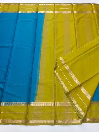 SEMI CREPE SILK SAREE - B S CHANNABASAPPA & SONS
