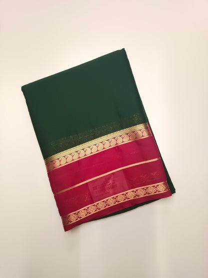SEMI CREPE SILK SAREE - B S CHANNABASAPPA & SONS