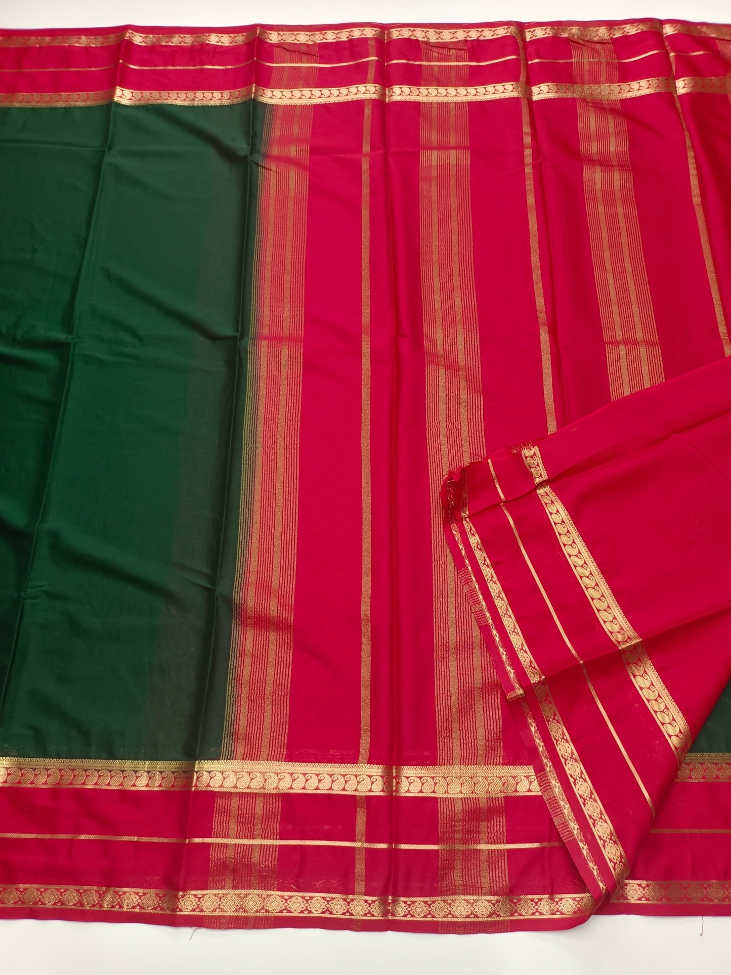 SEMI CREPE SILK SAREE - B S CHANNABASAPPA & SONS