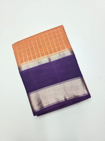 FANCY CHANDERI COTTON SAREE - B S CHANNABASAPPA & SONS