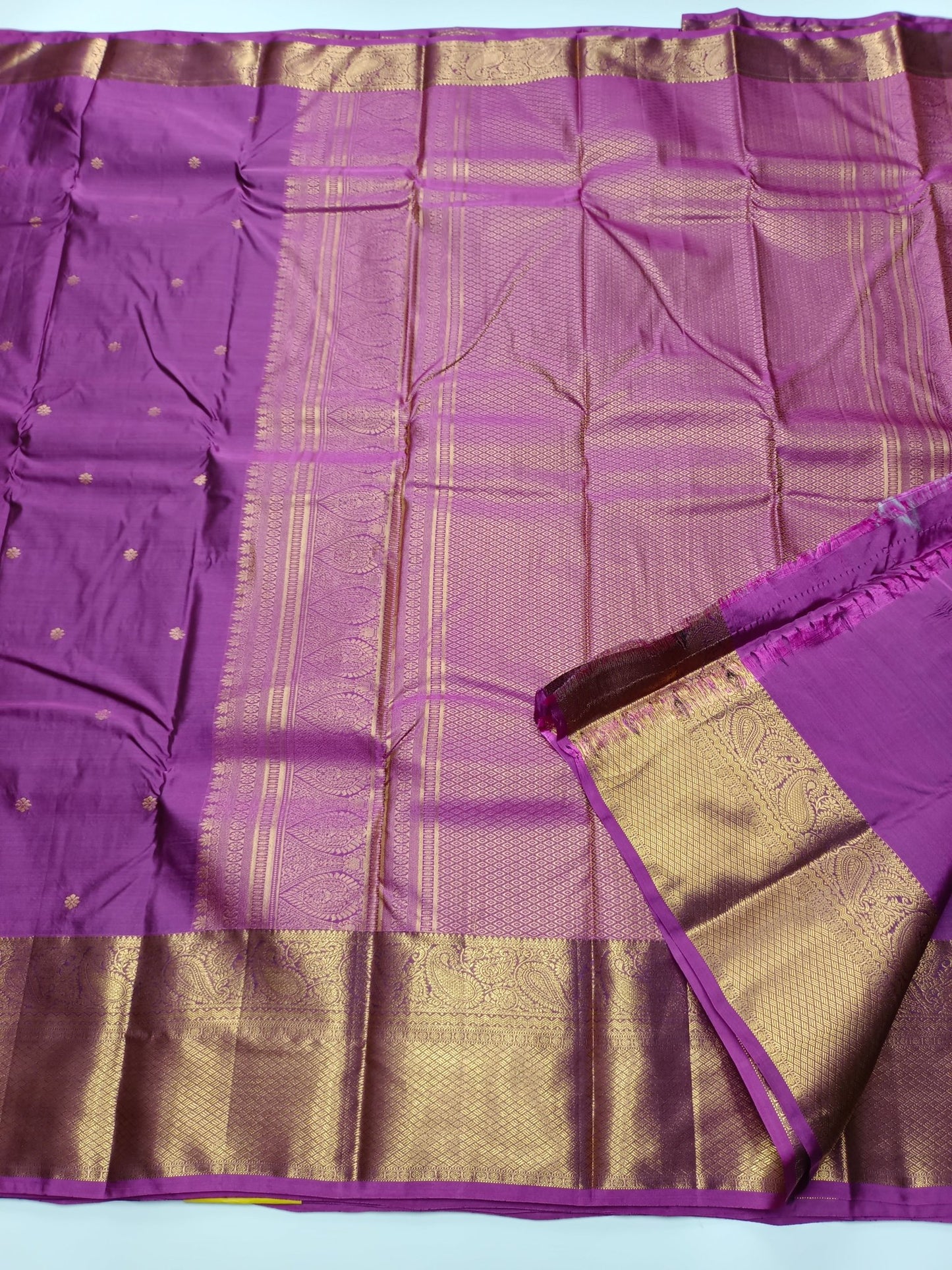 KANCHIPURAM SEMI SILK SAREE - B S CHANNABASAPPA & SONS