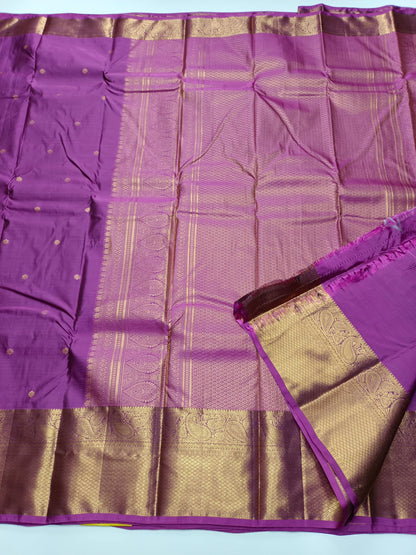 KANCHIPURAM SEMI SILK SAREE - B S CHANNABASAPPA & SONS